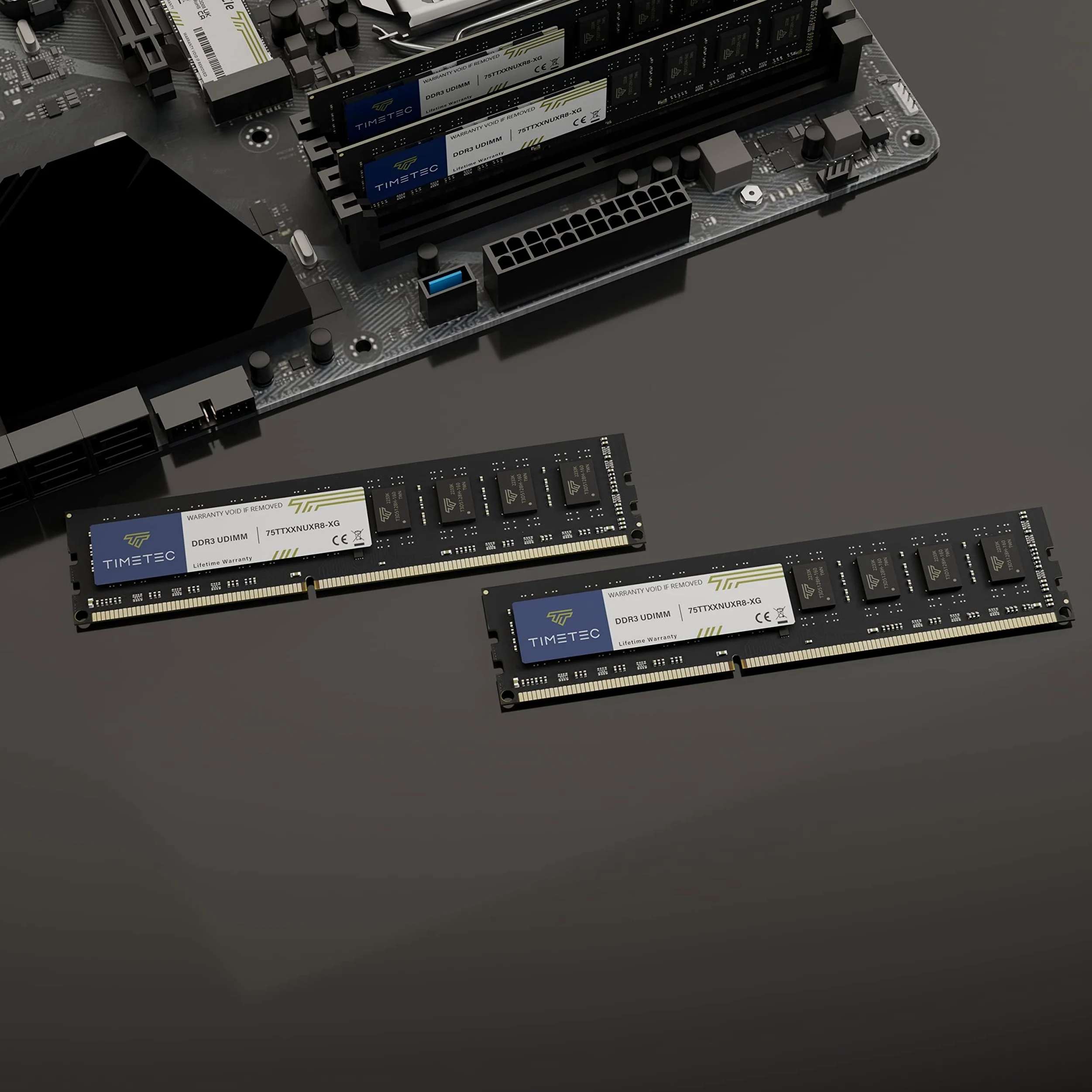 Timetec 16 GB (2x8 GB) DDR3 1333 MHz PC3-10600 Non-ECC, niebuforowany 1,35 V CL9 2Rx8 Podwójna ranga 240-pinowy UDIMM PC Komputer stacjonarny Pamięć RAM Moduł aktualizacji (16 GB ZESTAW (2x8 GB))