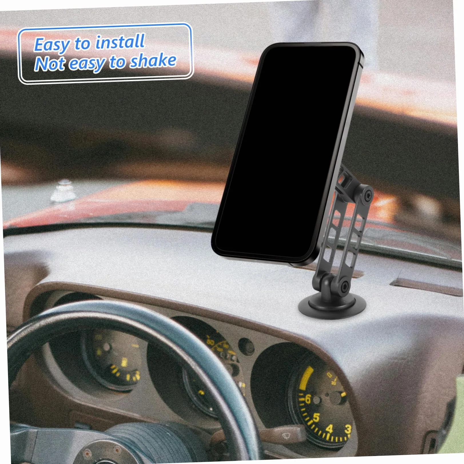 Magnetyczny Uchwyt Na Telefon Samochodowy Do Deski Rozdzielczej Stojak Na Nawigację