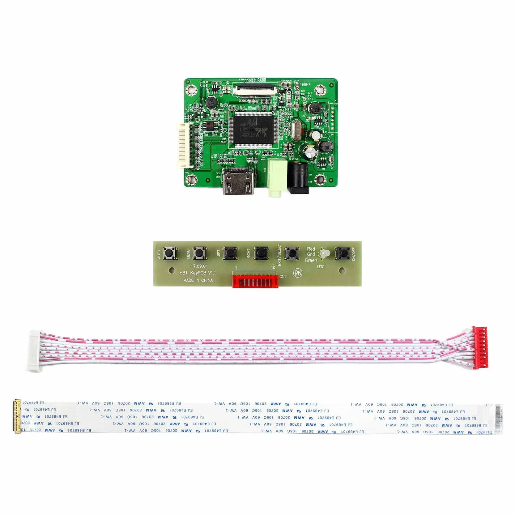VSDISPLAY Płyta kontrolera 30-pinowa EDP do 11,6" 13,3" 14,6" 1366x768 N116BGE B116XTN02.3 N140BGE-e M133NWN1 HB133WX1 NT156WHM N32 N42 LP. Ekran LCD 156WHB N156BGA EA2 B156XTN04