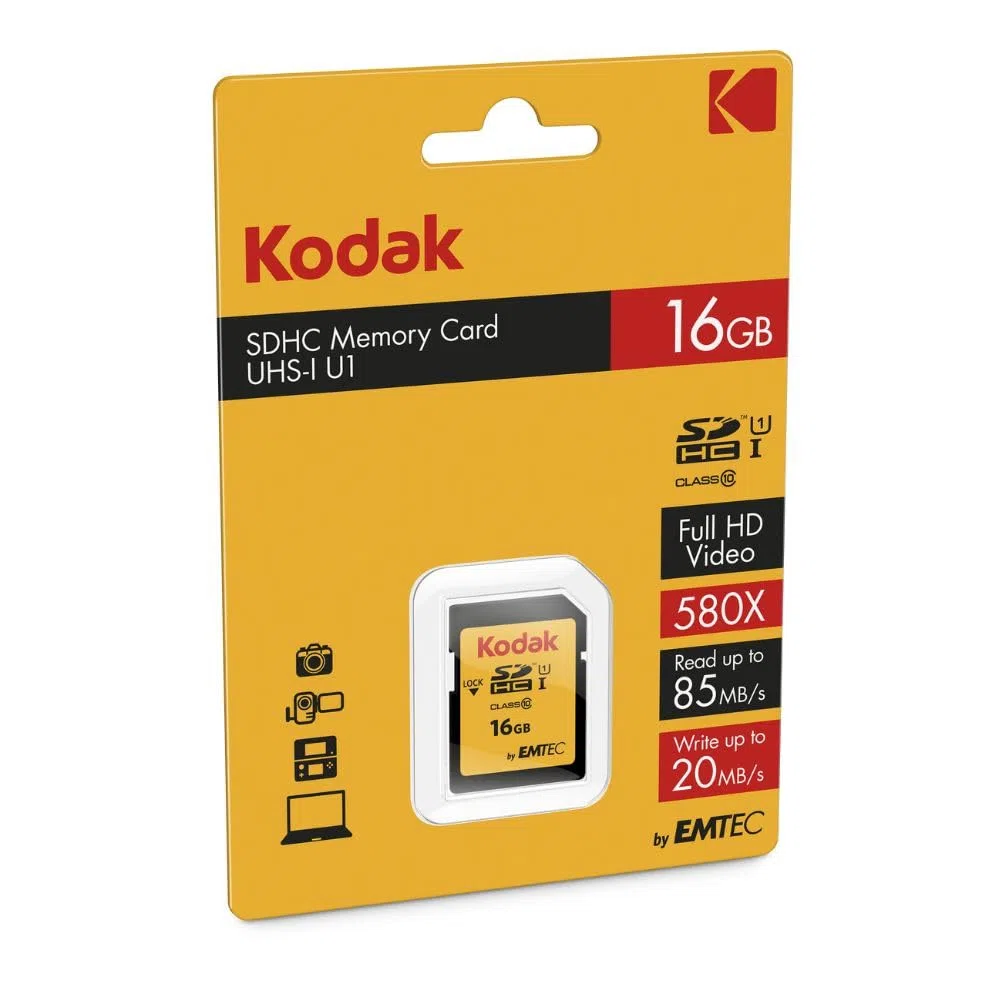 Emtec Kodak SD 16 GB UHS-I U1 V10 Premium
