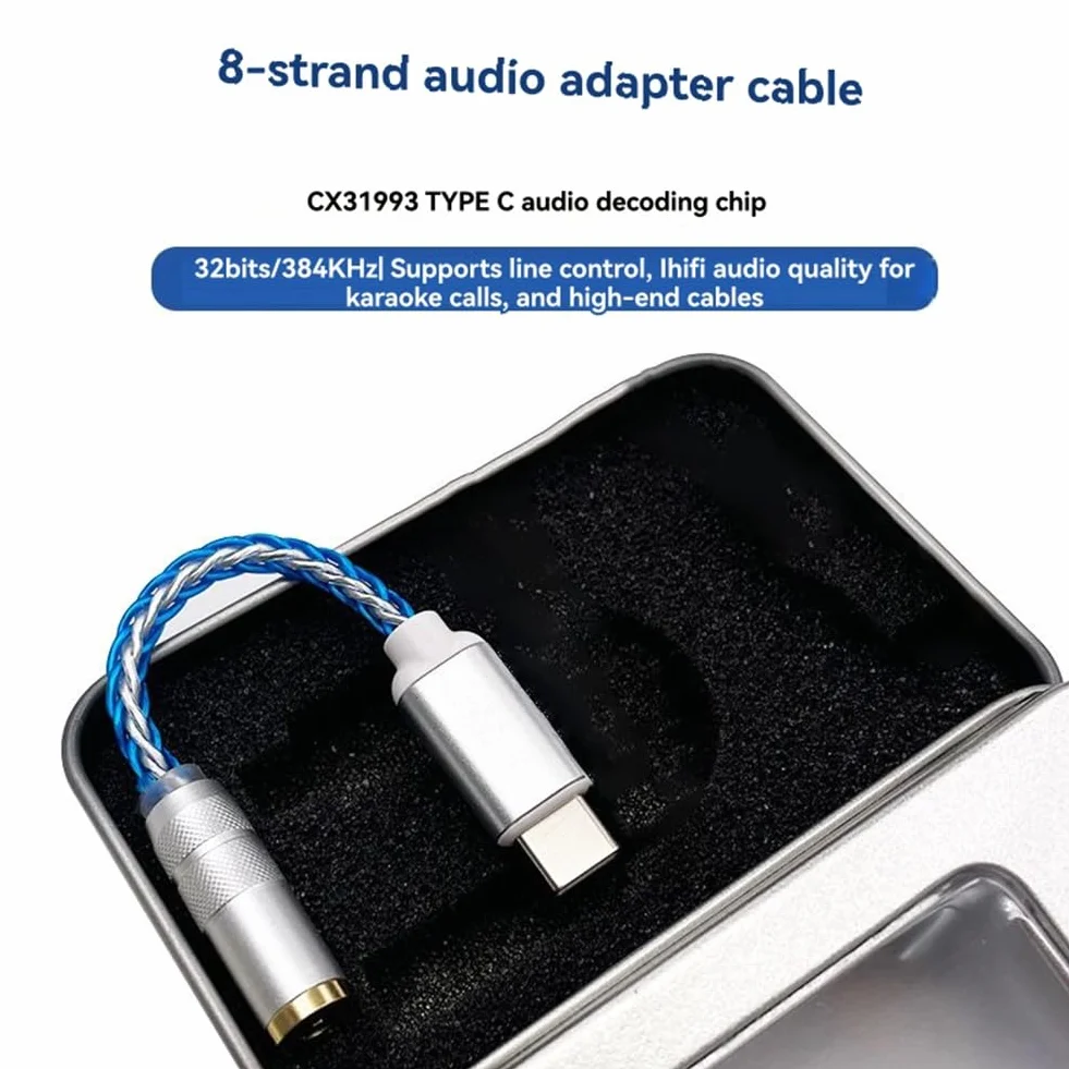 Dekodowanie wzmacniacza C na 3,5 mm JM6 Pro przenośny cyfrowy zestaw słuchawkowy audio HiFi Mobile