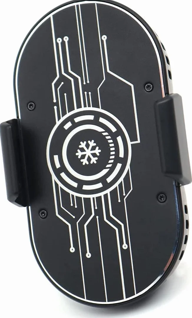 Wentylator chłodzący telefon komórkowy półprzewodnikowy chłodziarka, 10-6,5 cm, czarny