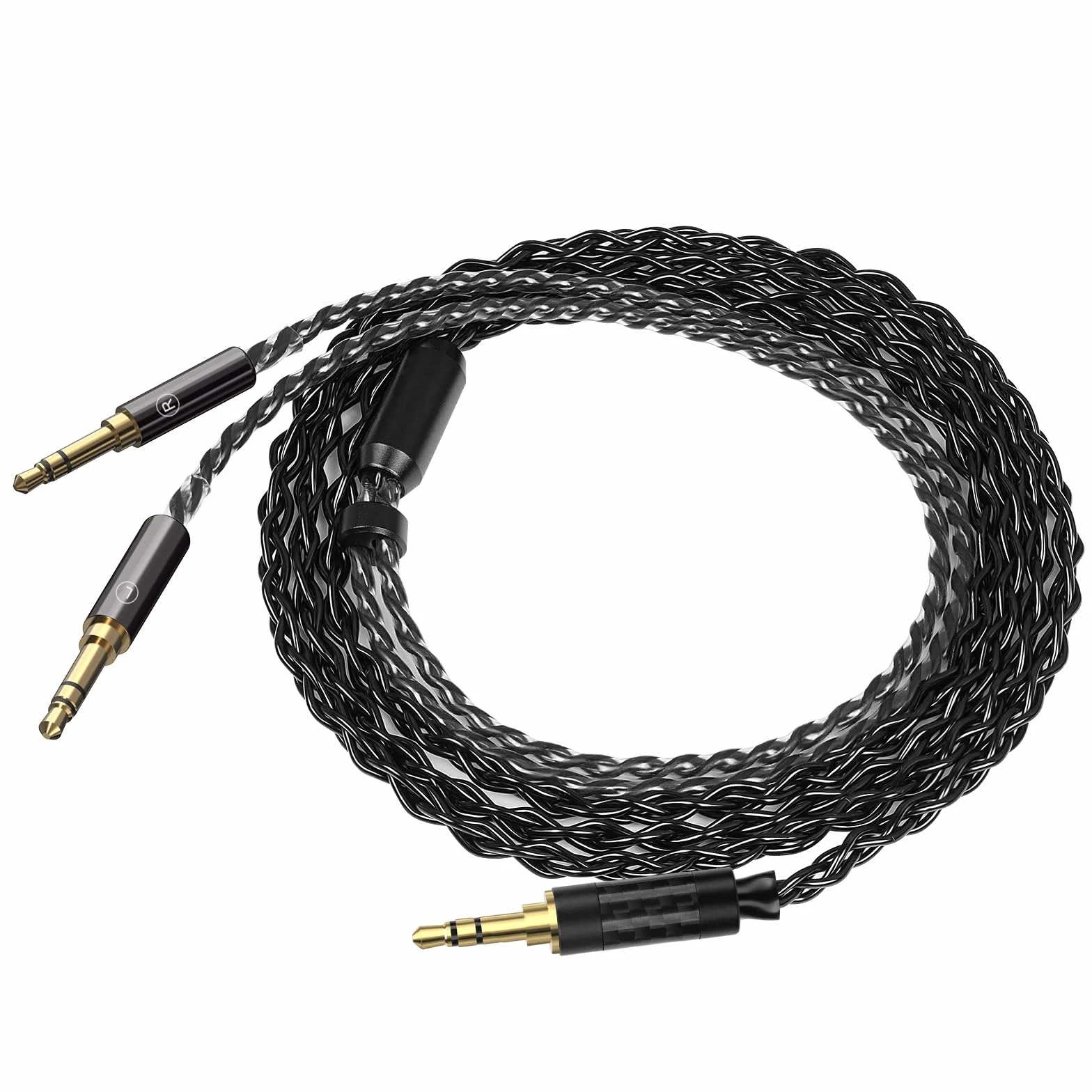 Linkidea 6N kabel audiowy HIFIMAN Edition XS SUNDARA Arya HE400SE Ananda Denon AH-D7200 zamienny 1,5m 3,5mm