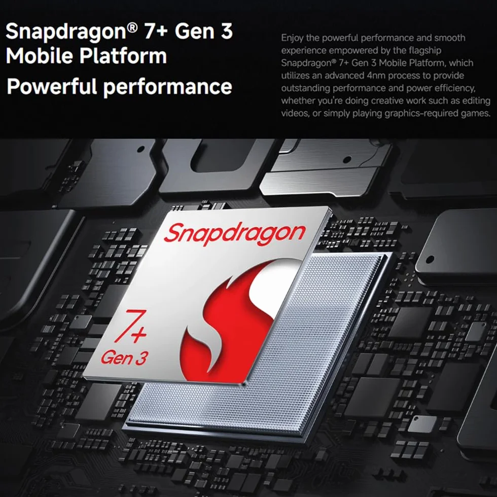 XIAOMI Tableta Pad 7 o rozmiarze 11,2 cala, 8 GB pamięci RAM + 256 GB pamięci, ekran 3.2K 144 Hz, Snapdragon 7+ trzeciej generacji, bateria 8850 mAh, ładowanie szybkie 45W