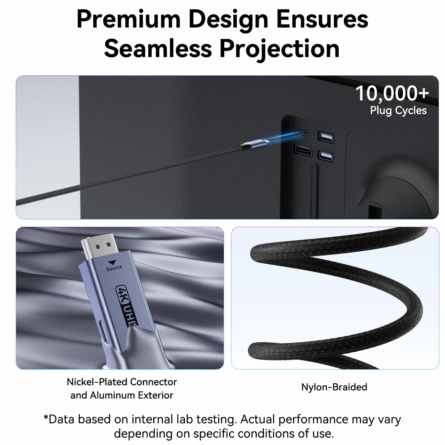BENFEI Kabel HDMI na USB C, 1,8 m, 4K przy 60 Hz, jednokierunkowy adapter HDMI (źródło) na USB-C (wyświetlacz) do MacBooka, Steam Deck, PS5/4, Nintendo Switch, AR/XR, przenośnych monitorów
