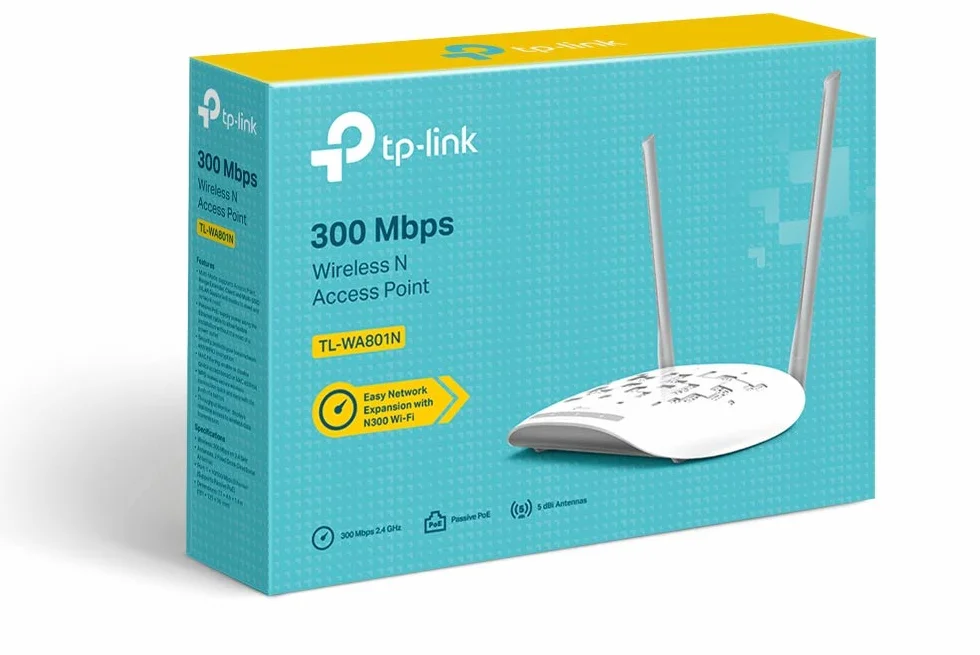 TP-Link Accesspoint TL-WA801N Wi-Fi 2.4