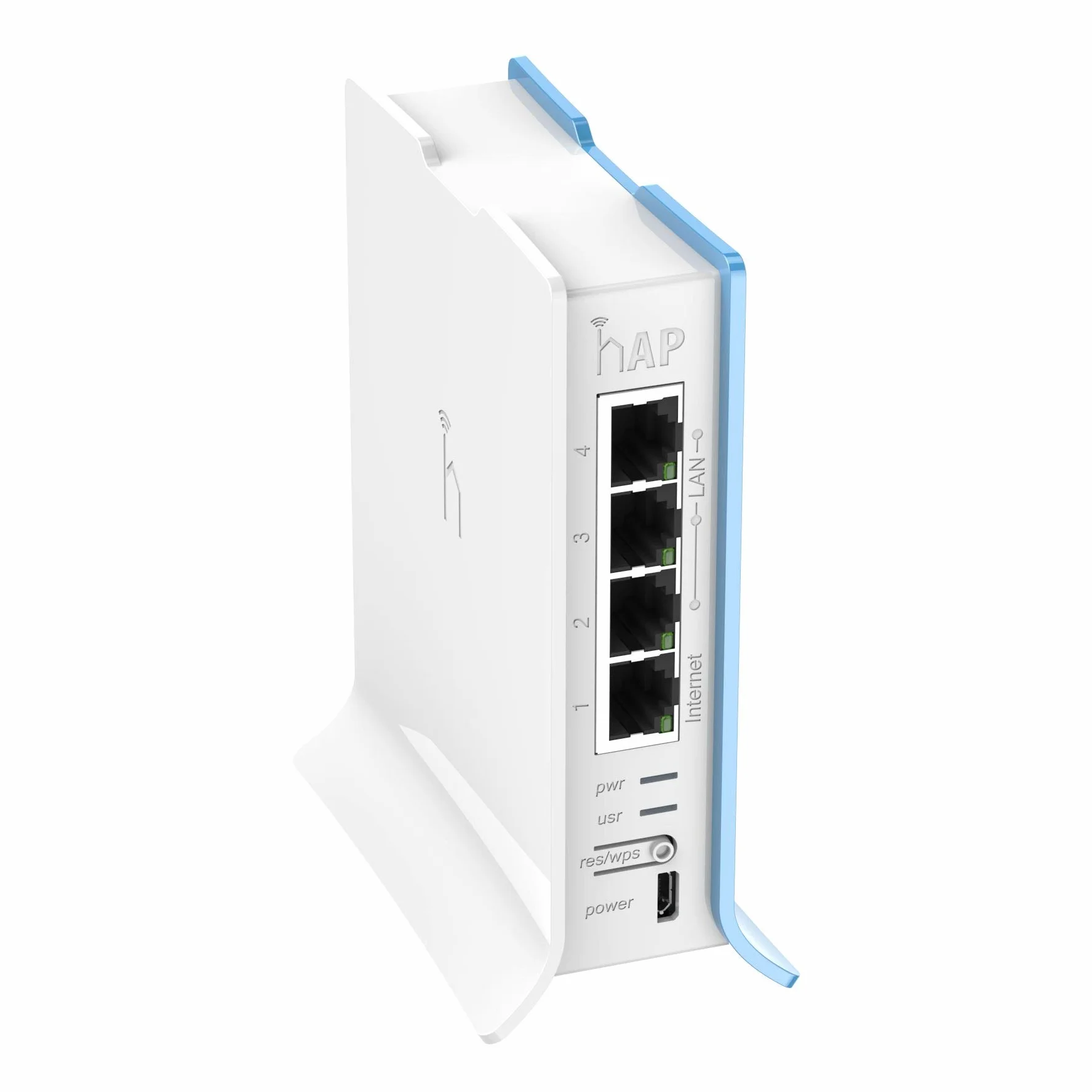 Montaż ścienny rb941–2 nd-tc 300 Mbit/s – punkt dostępowy (DSSS, -20–70 °C, IEEE 802.11b, IEEE 802.11 g, IEEE 802.11 N, DSSS, OFDM, Micro-USB, niebieski, biały)