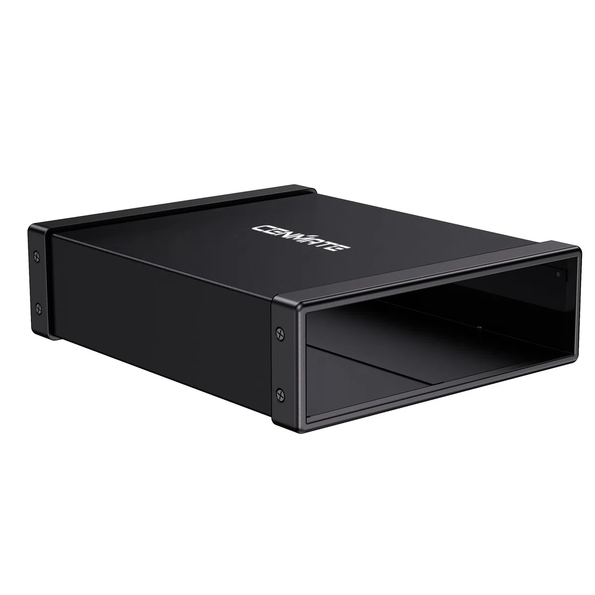cenmate Obudowa napędu optycznego do napędu Blu-Ray/CD/DVD SATA 13.3 cm, aluminiowa obudowa zewnętrzna z kablem USB A/C 3.0, hot swap (bez napędu, nie obsługuje IDE)