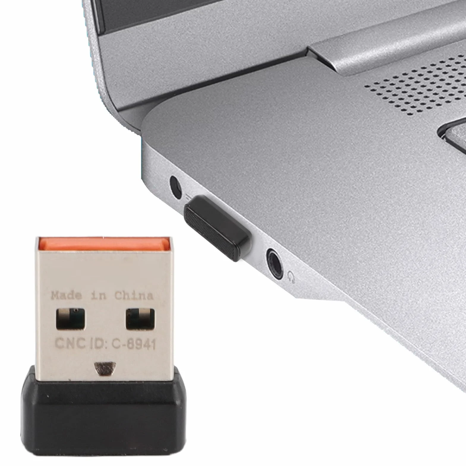 Odbiornik Unifying USB, Odbiornik Unifying C-U0007 do Myszy i Klawiatury, Odbiornik Bezprzewodowy 2,4G do Myszy Bezprzewodowej M505 M705 M905, Klawiatura K340 K350