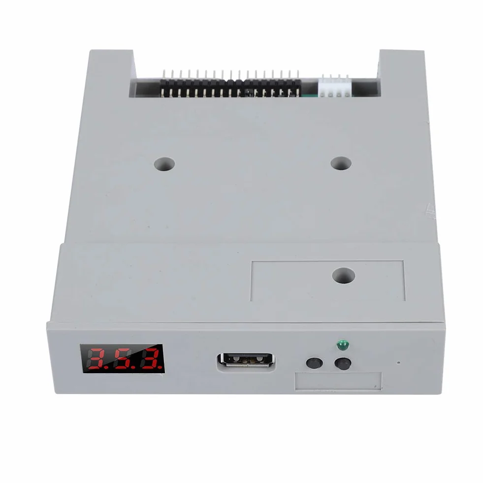 Emulator USB, przenośny 5 V DC 3,5 cala 1,44 MB emulator USB SDD konwerter dyskietek do zewnętrznej stacji dyskietek z 4-pinową wtyczką zasilania i 34-pinową wtyczką