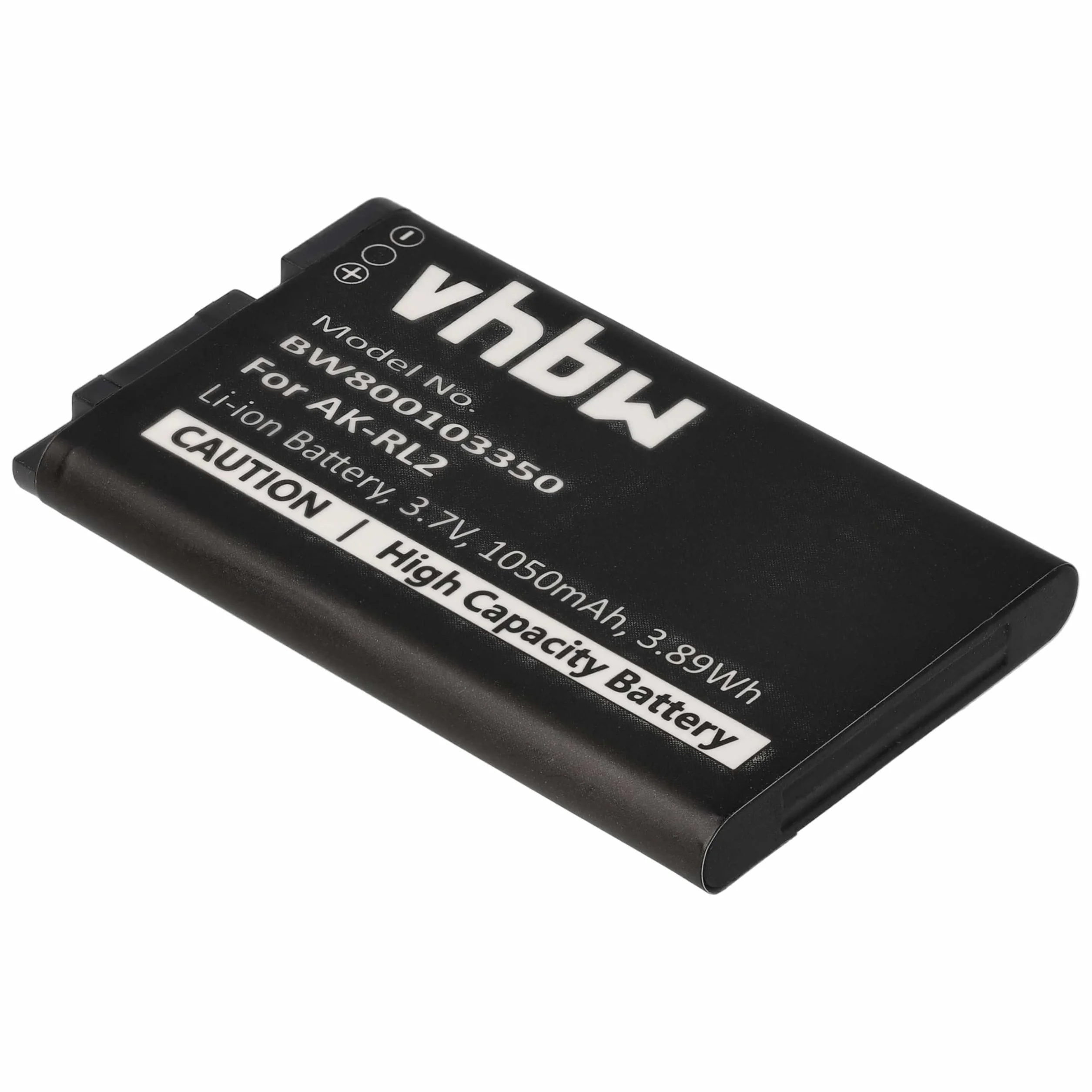 vhbw 1 x akumulator kompatybilny z Emporia V20M, V20MC, V20MB, VF4, V20ME telefon komórkowy smartfon dla seniorów (1050 mAh, 3,7 V, litowo-jonowy) – zamiennik do AK-RL2