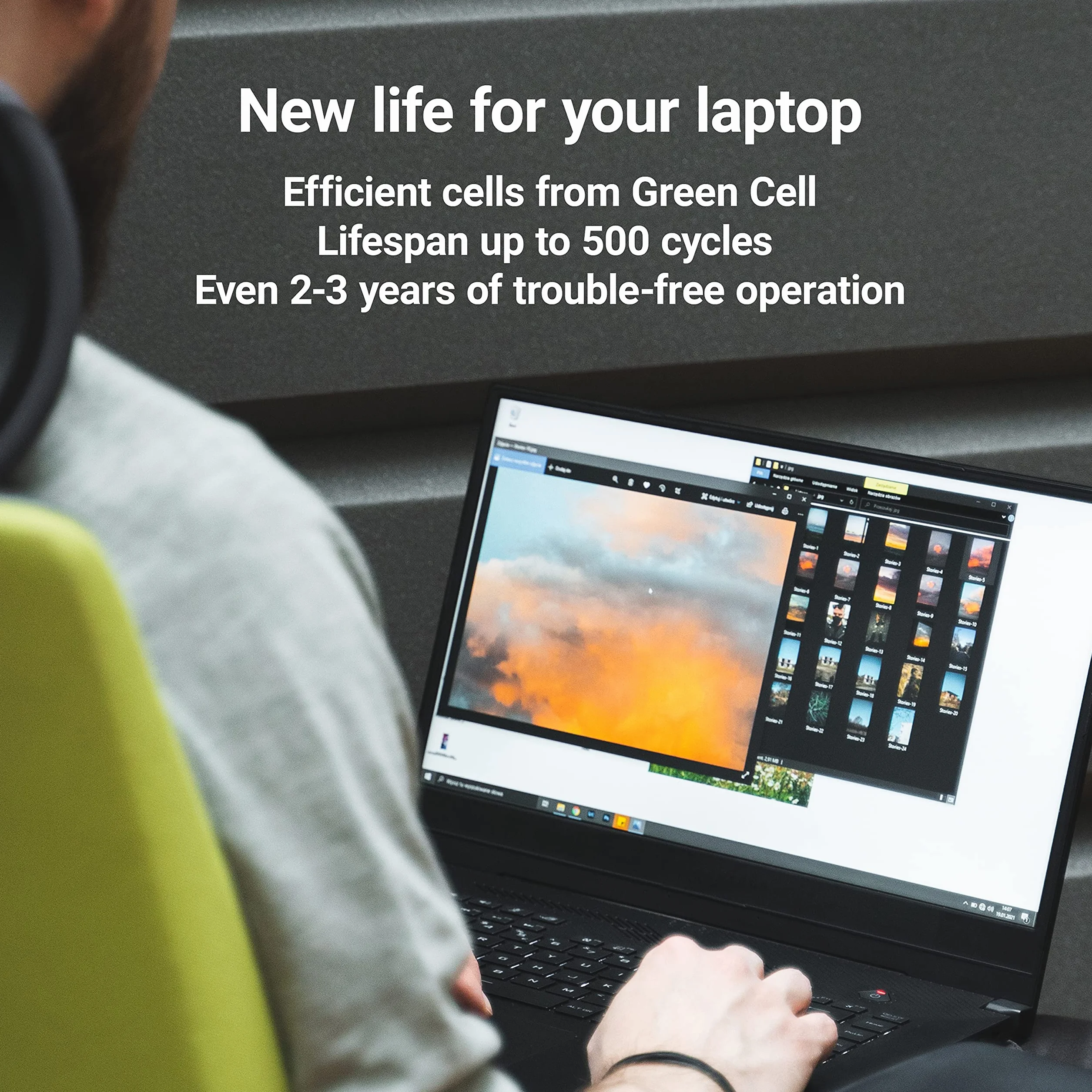 Green Cell Bateria AR08 AR08XL 708455-001 708456-001 HSTNN-C76C HSTNN-C77C HSTNN-DB4H HSTNN-DB4I HSTNN-IB4H do Laptopa HP ZBook 15 G1 15 G2 17 G1 17 G2