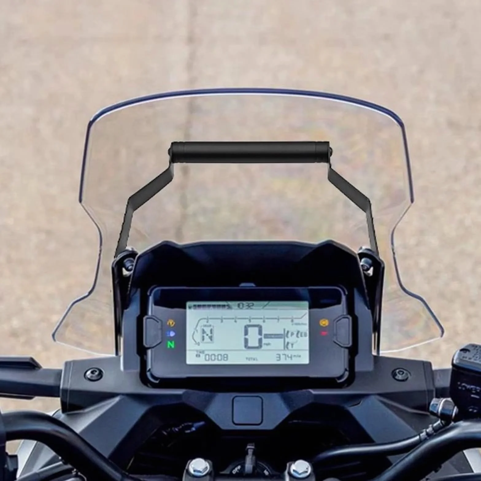 Motocyklowy uchwyt do nawigacji Pasuje do Honda NC750X DCT 2021 2022 2023 Uchwyt nawigacji CNC Akcesoria do uchwytu telefonu GPS(12and22mm nc750x)