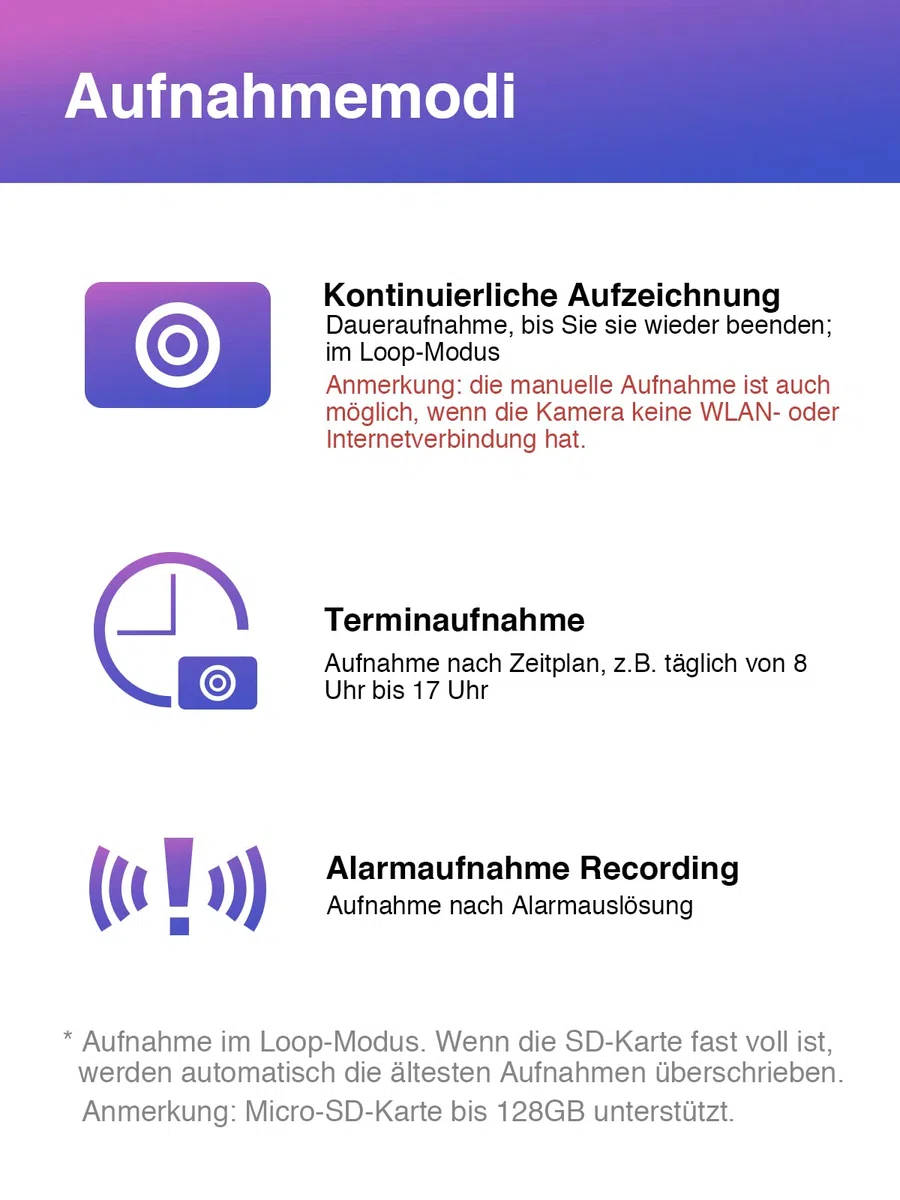 HiKam Mini kamera WLAN 4K HD, WiFi, mini kamera do nadzoru, transmisja na żywo, aplikacja na telefon komórkowy, niania elektroniczna, kamera do monitoringu zwierząt domowych, kamera do monitoringu