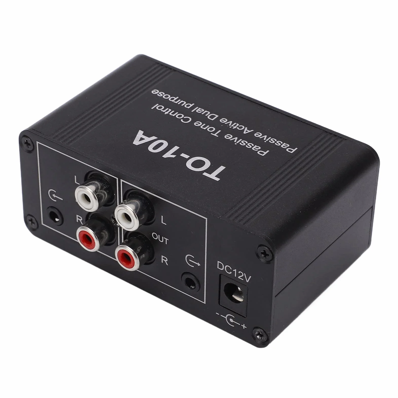 Przedwzmacniacz Audio Mini Stereofoniczny Ne5532 3,5 mm, Regulacja Basów i Tonów