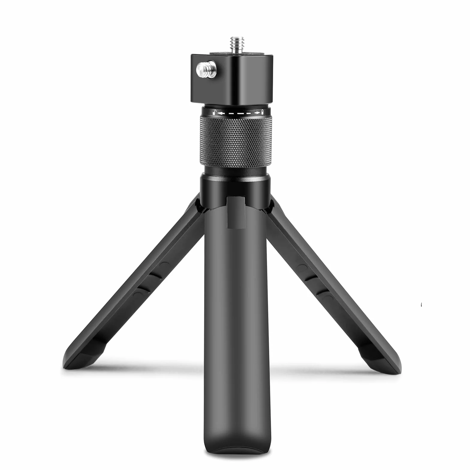 PULUZ Mini Składany Obrotowy Statyw do Kamery Sportowej 1/10.2 cm Śrubowy do Insta360 X3/X4/ONE X2/RS GoPro DJI