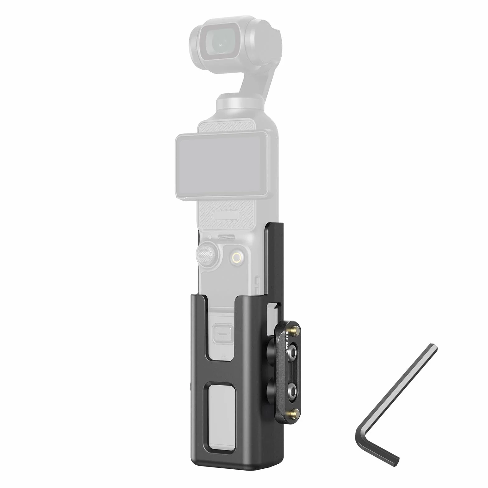 SMALLRIG Expansion Adapter do DJI Osmo Pocket 3, klatka ochronna, gwint 1/4"-20, mocowanie NATO