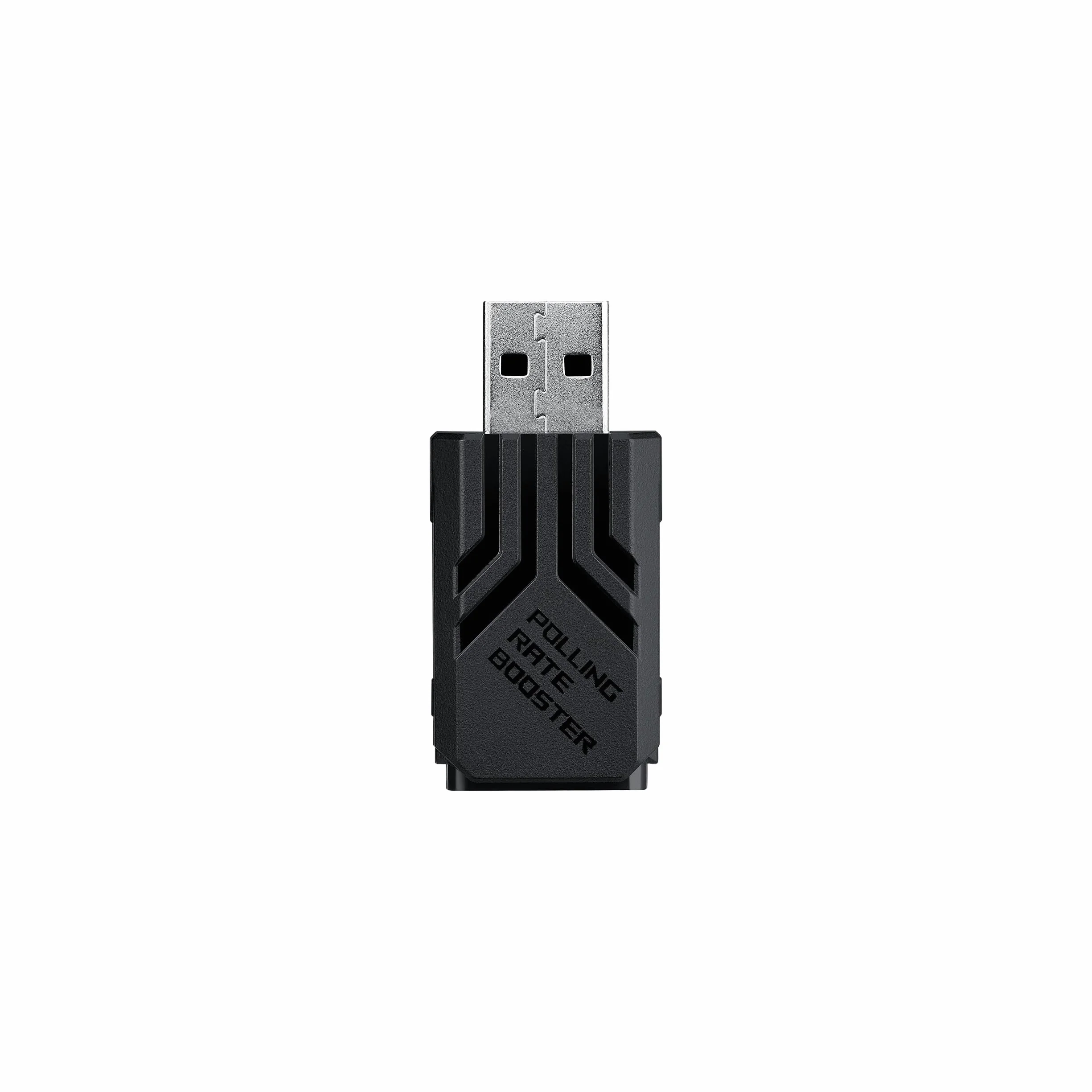 ASUS ROG Booster częstotliwości odpytywania, do 8000 Hz, bezprzewodowa technologia ROG SpeedNova, zwiększona kontrola i dokładność podczas gry, łączność USB-A, czarny
