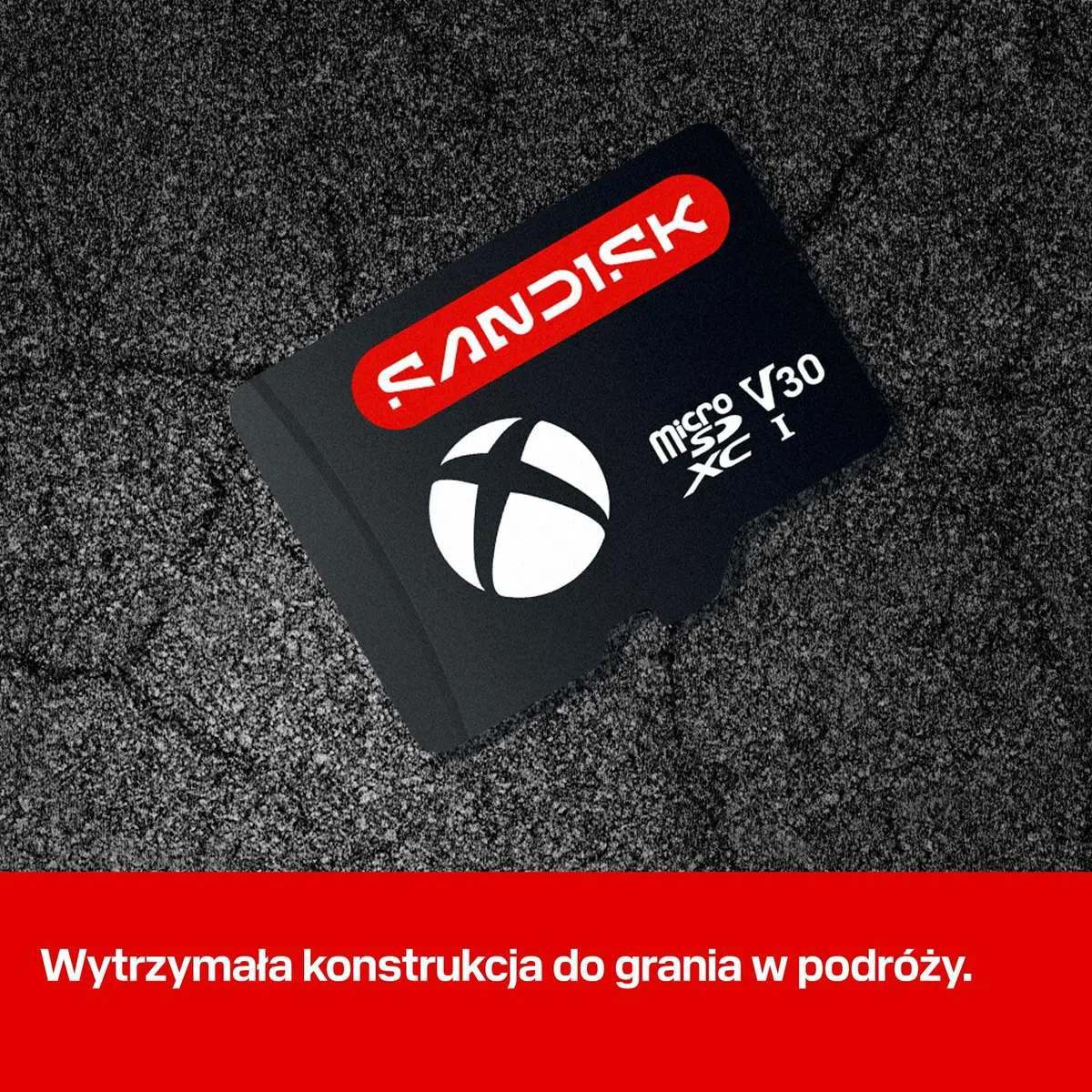 SANDISK Karta microSD do konsoli ROG Xbox Ally (X) 1 TB, oficjalna licencja Xbox (prędkości odczytu do 200 MB/s2, prędkości zapisu do 140 MB/s)