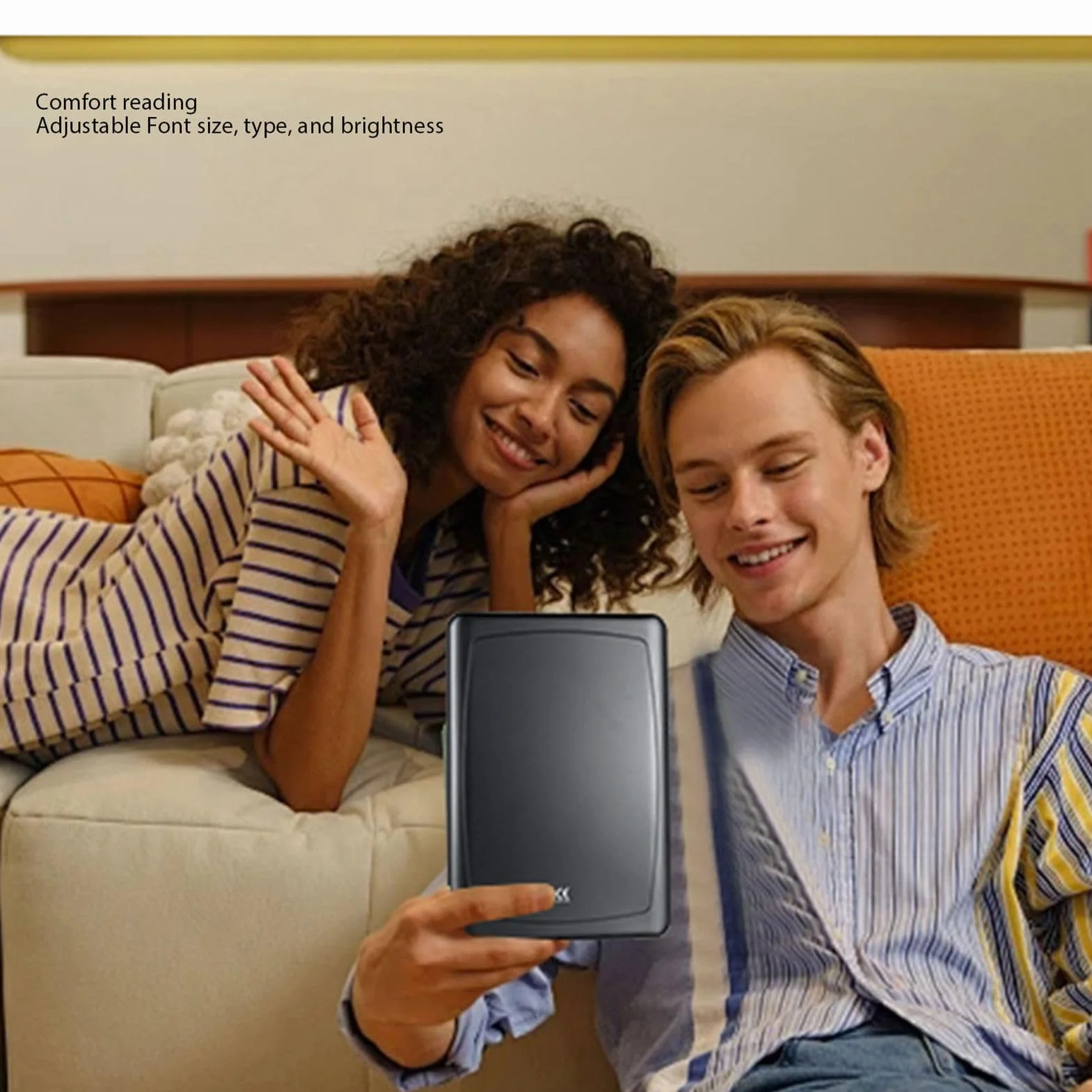6-calowy Czytnik E-booków, Kompaktowy i Lekki Czytnik E-booków, Elektryczny Czytnik Książek z pamięcią 8G, Czytnik Książek z Ekranem Atramentowym o Regulowanej Jasności do