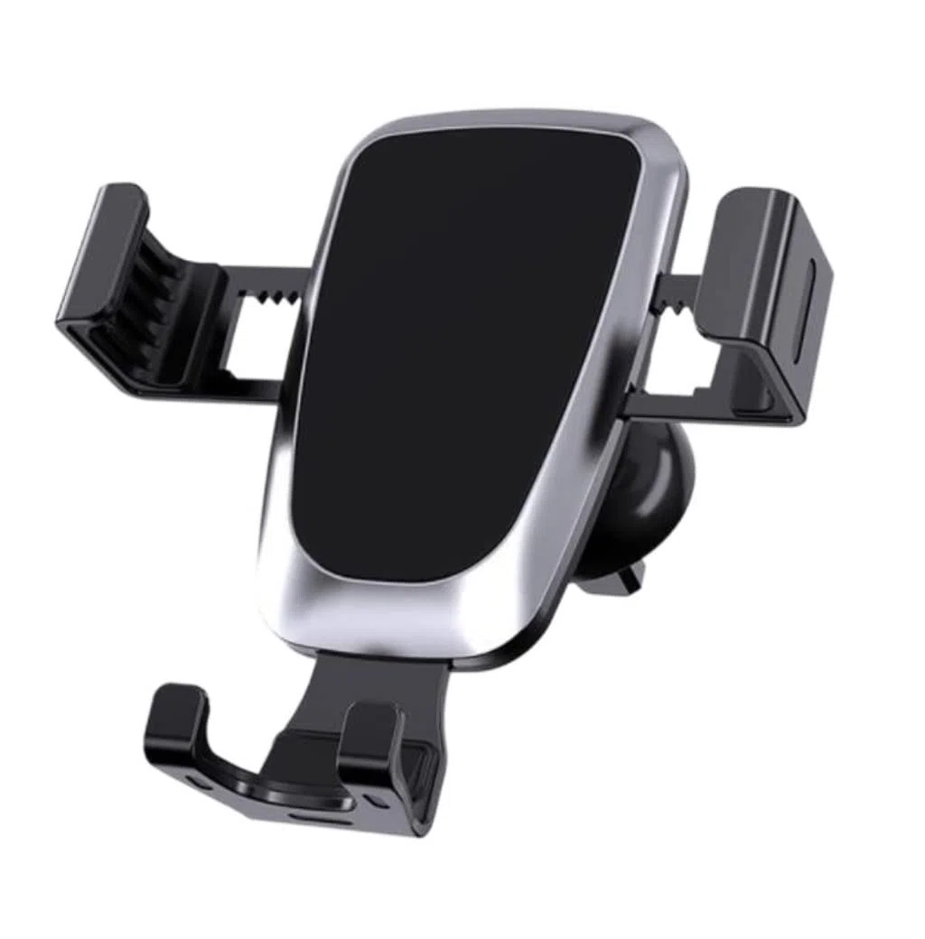 Samochodowy Uchwyt na Telefon Uchwyt samochodowy do telefonu Air Vent Clip Mount Mobile Stand Smartphone GPS Support Uchwyt na Telefon do Samochodu (Blue : Black)