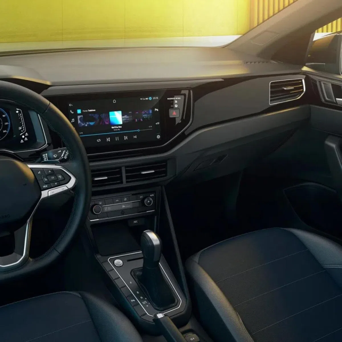 Ochraniacz Ekranu Samochodu dla VW Nivus 2021, 10.1 cala Car Infotainment Radio Nawigacja GPS Konsola środkowa Ekran Szkło hartowane Folia