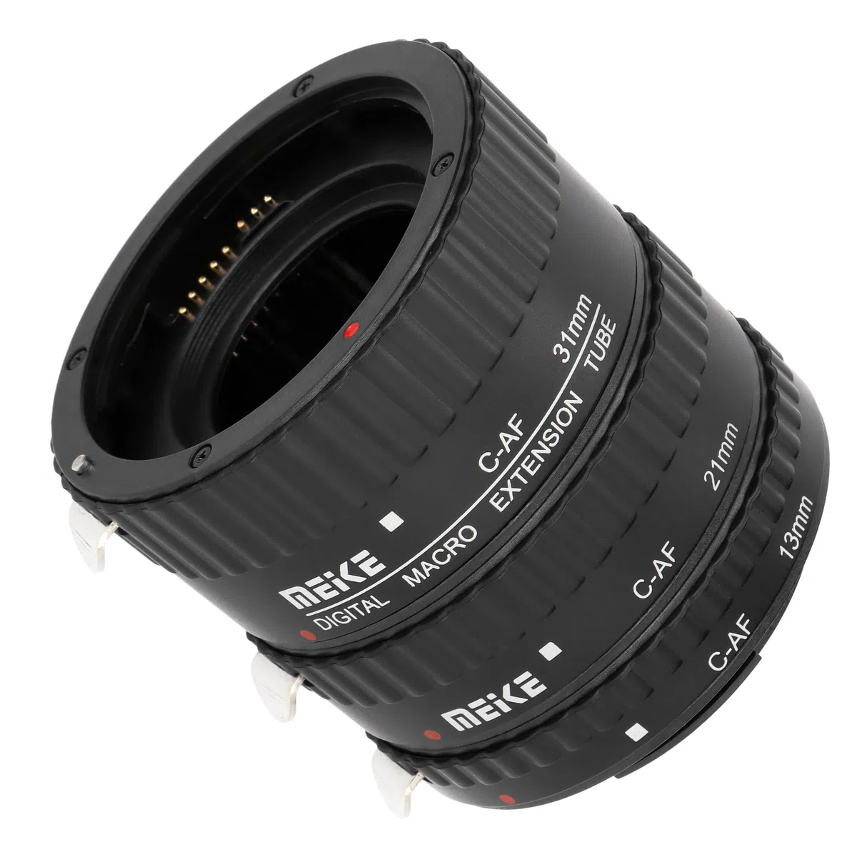 Khalia-Foto Automatyczne pierścienie przedłużające Pixel i AF Auto Focus do Canon EOS firmy Meike (zestaw C/AF1/B)