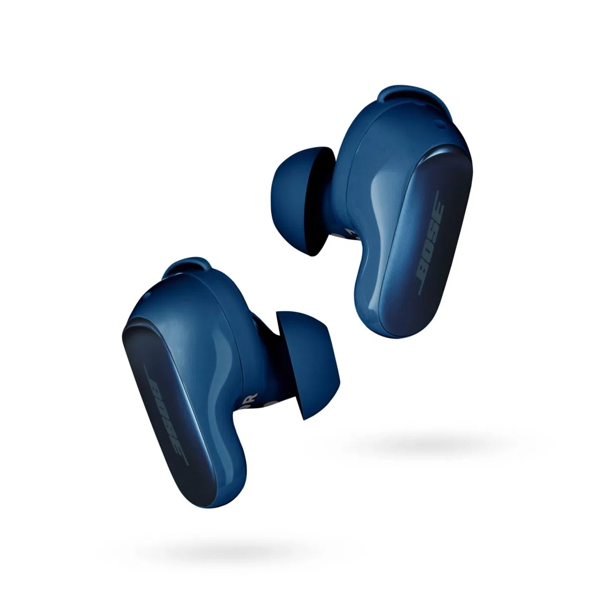 Bose QuietComfort bezprzewodowe słuchawki douszne Bluetooth, wireless z redukcją szumów, dźwiękiem przestrzennym i światowej klasy systemem redukcji hałasu, Księżycowy Błękitny - Limitowanym