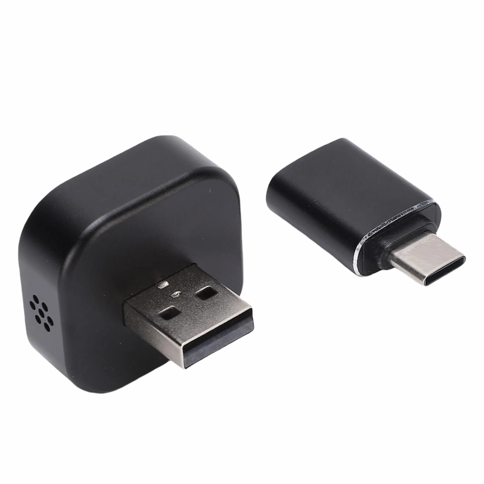 Goshyda Car Play Android Auto Bezprzewodowy Adapter 2 w 1, Podłączony do Bezprzewodowego Zasilacza Samochodowego z Automatycznym Połączeniem, Plug and Play dla Systemu OS X Android