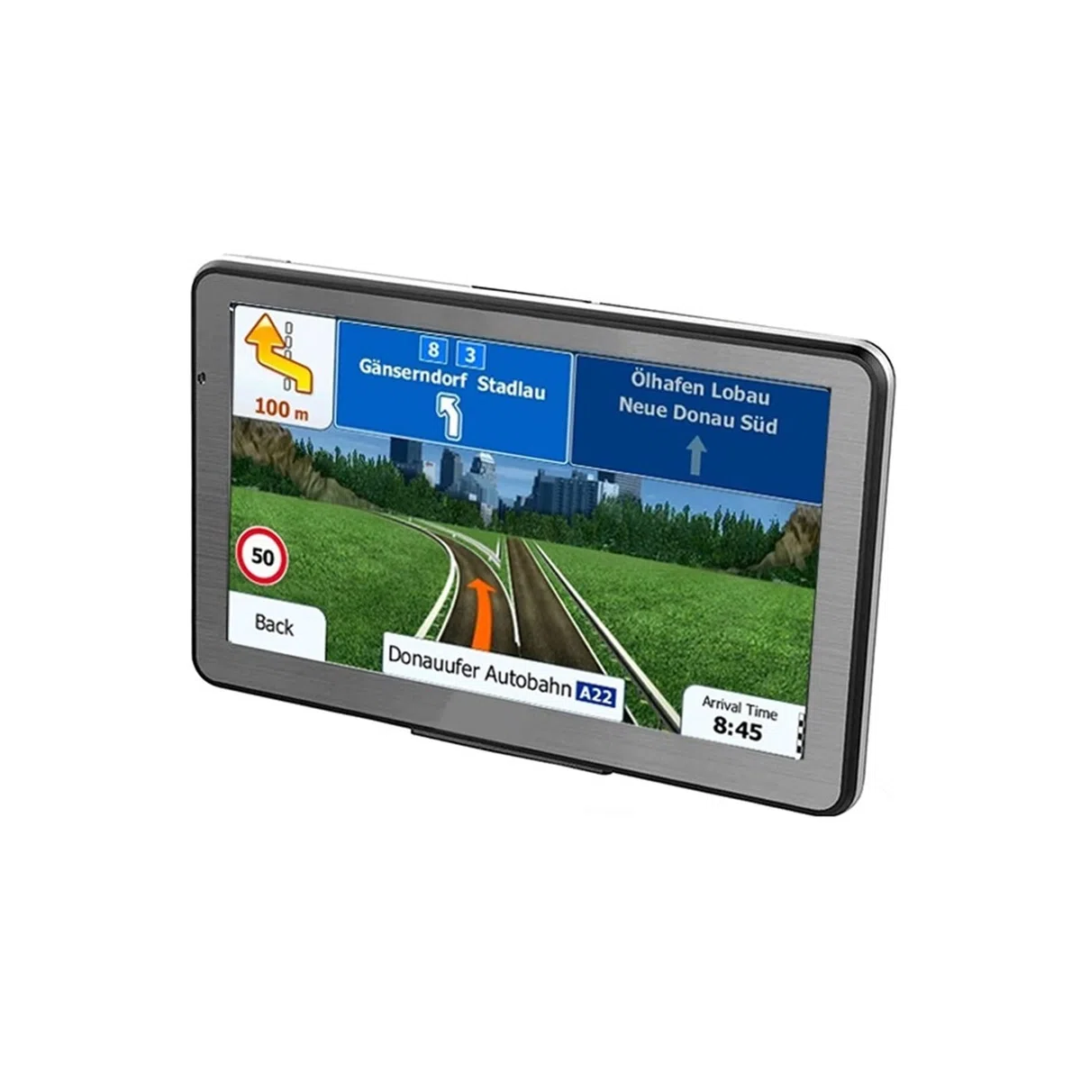 4,3 calowy samochód GPS. Nawigacja 25. 6m + 8 GB FM Najnowsza Mapa Ameryki Południowej Nawigator GPS