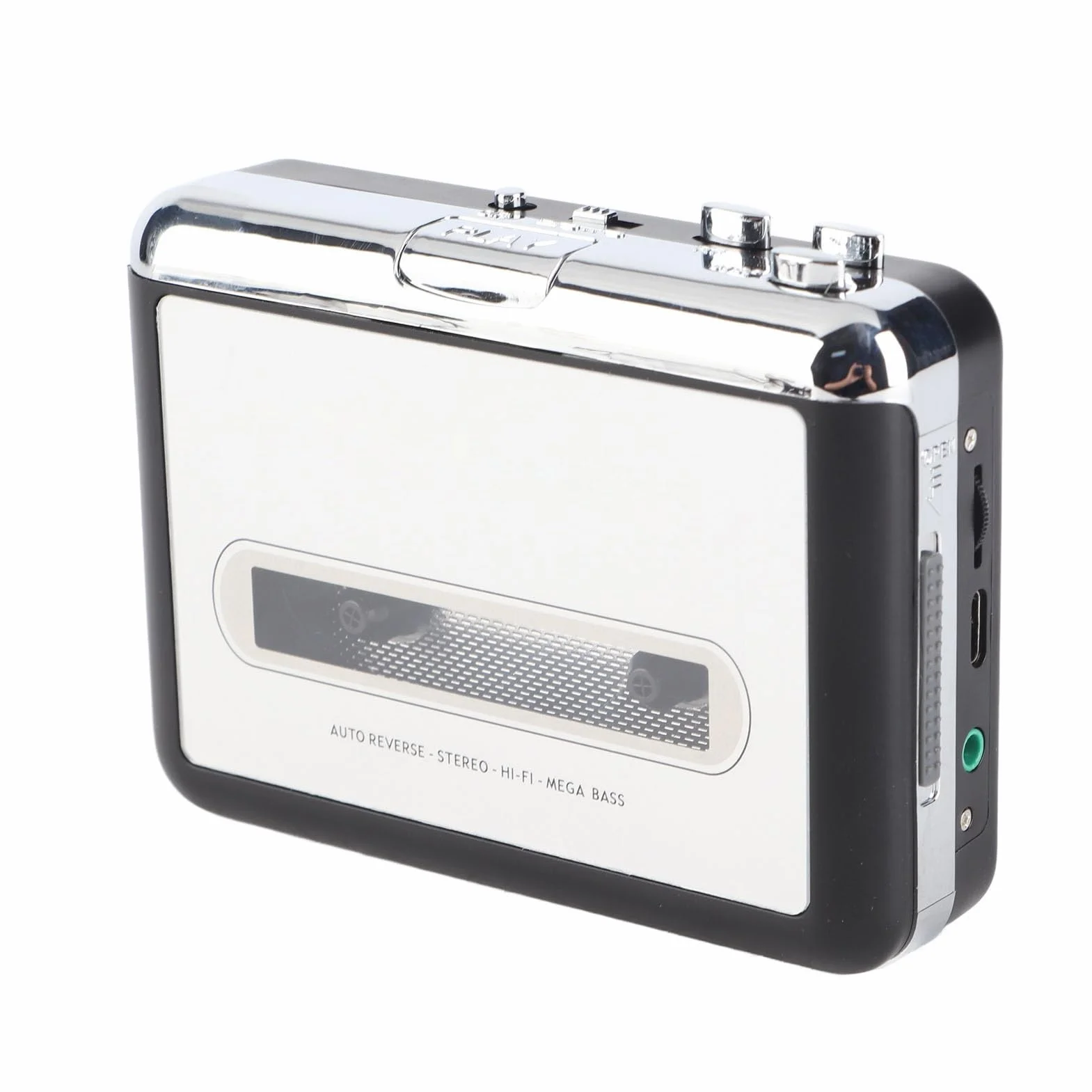 Magnetofon USB przenośny kasetowy konwerter MP3