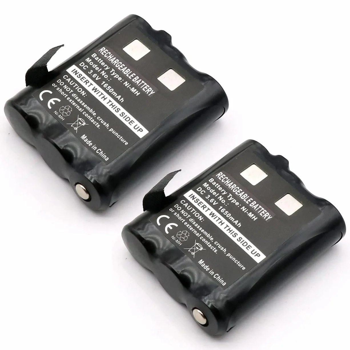 2 x 1650 mAh 3,6 V akumulatory PMNN4477AR 1532 do Motorola PMR446 krótkofalówka Walkie Talkabout TLKR T92 H2O T82 Extreme T62 T605 H2O T800 AA bateria