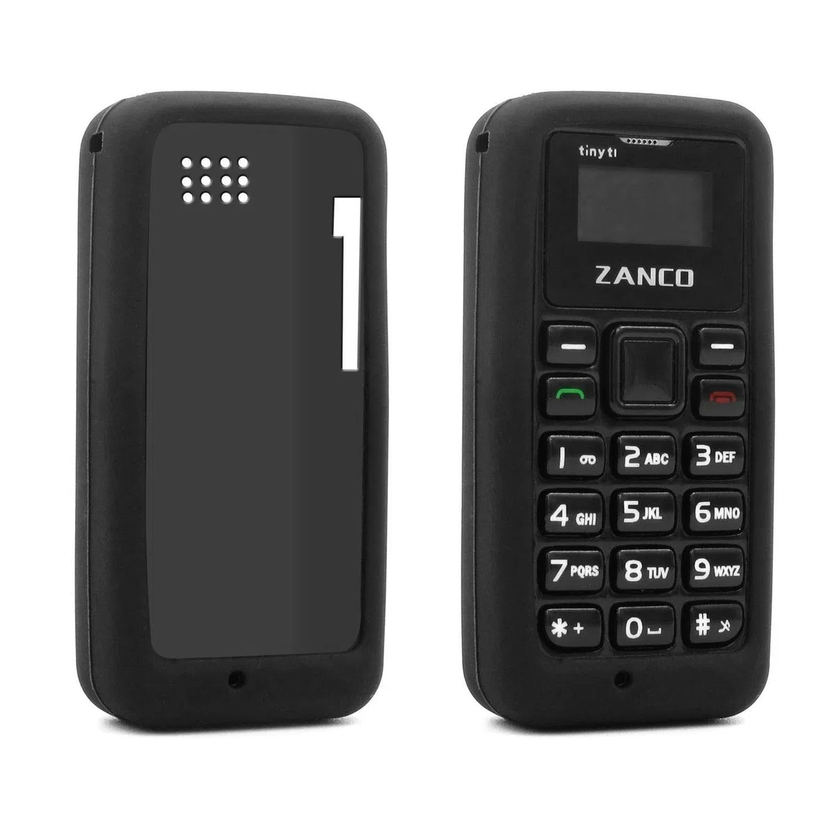 Zanco Tiny T1 Telefon komórkowy 3 GB Czarny