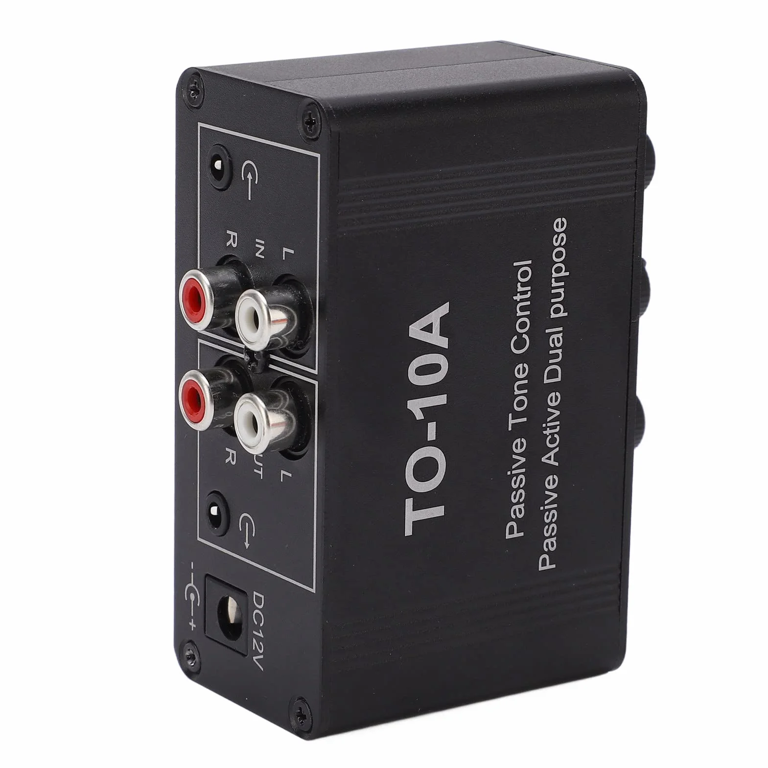 Przedwzmacniacz Audio Mini Stereofoniczny Ne5532 3,5 mm, Regulacja Basów i Tonów