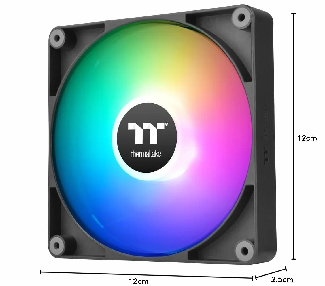 Thermaltake CT120 Reverse ARGB | 2 Fan Pack