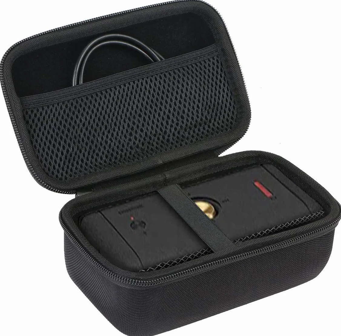 Aenllosi dla Marshall Emberton III/II/Emberton Przenośny głośnik Bluetooth Hard Case Carry-Case, Pojedyncze etui (czarny)