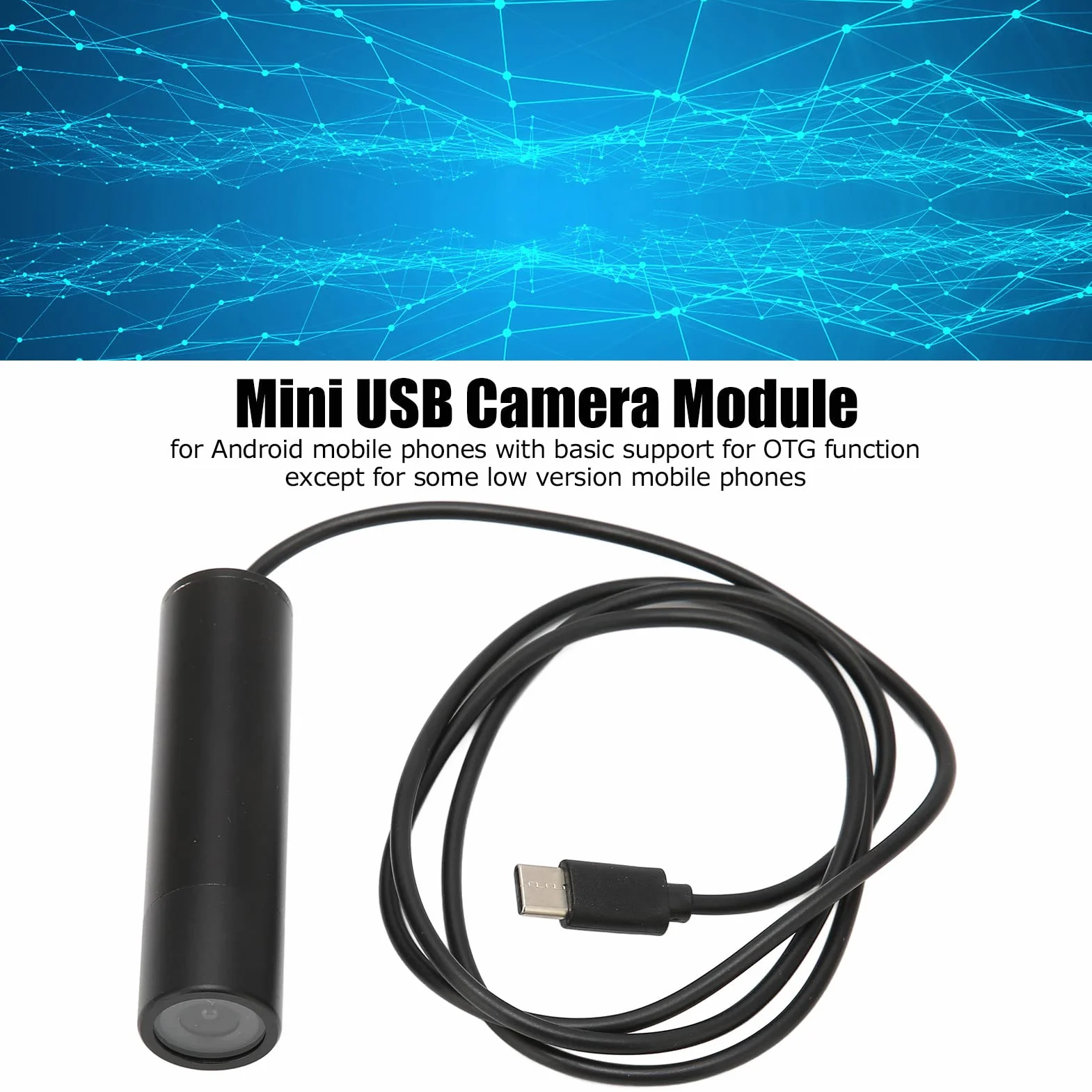 Zewnętrzna Kamera 1080P OTG USB Typu C Moduł Kamery Mini Komputerowa Obsługa UVC dla Android