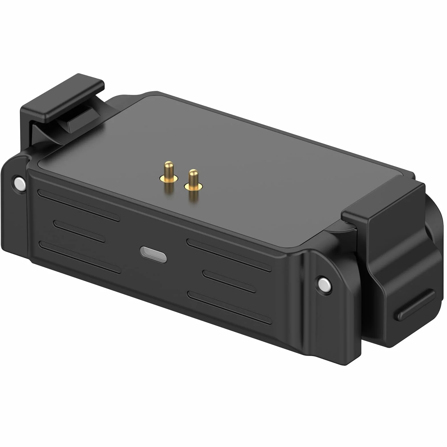 LOKEKE Kompatybilny z podstawą adaptera DJI Action 6, ładowarka Quick Release, stacja ładująca, stojak kompatybilny z DJI Osmo Nano z portem USB typu C, stop cynku, bez kabla do ładowania