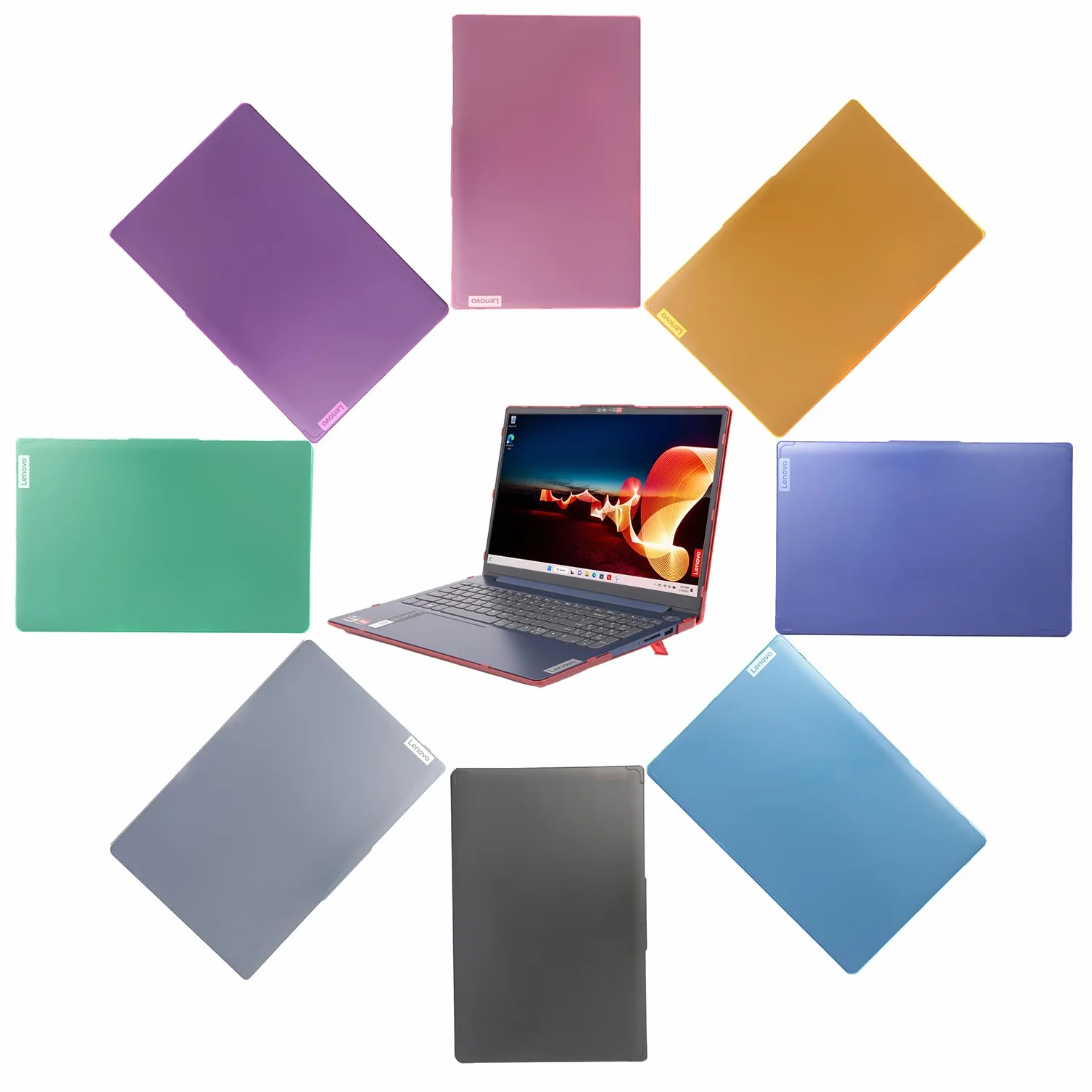 mCover etui kompatybilne TYLKO z laptopem Lenovo IdeaPad Slim 3 | 3i 15ABR8 / 15AMN8 / 15IAH8 / 15IAN8 / 15IRH8 / 15IRU8 2022-2024 38.1 cm, komputery z systemem Windows (nie pasuje do innych modeli