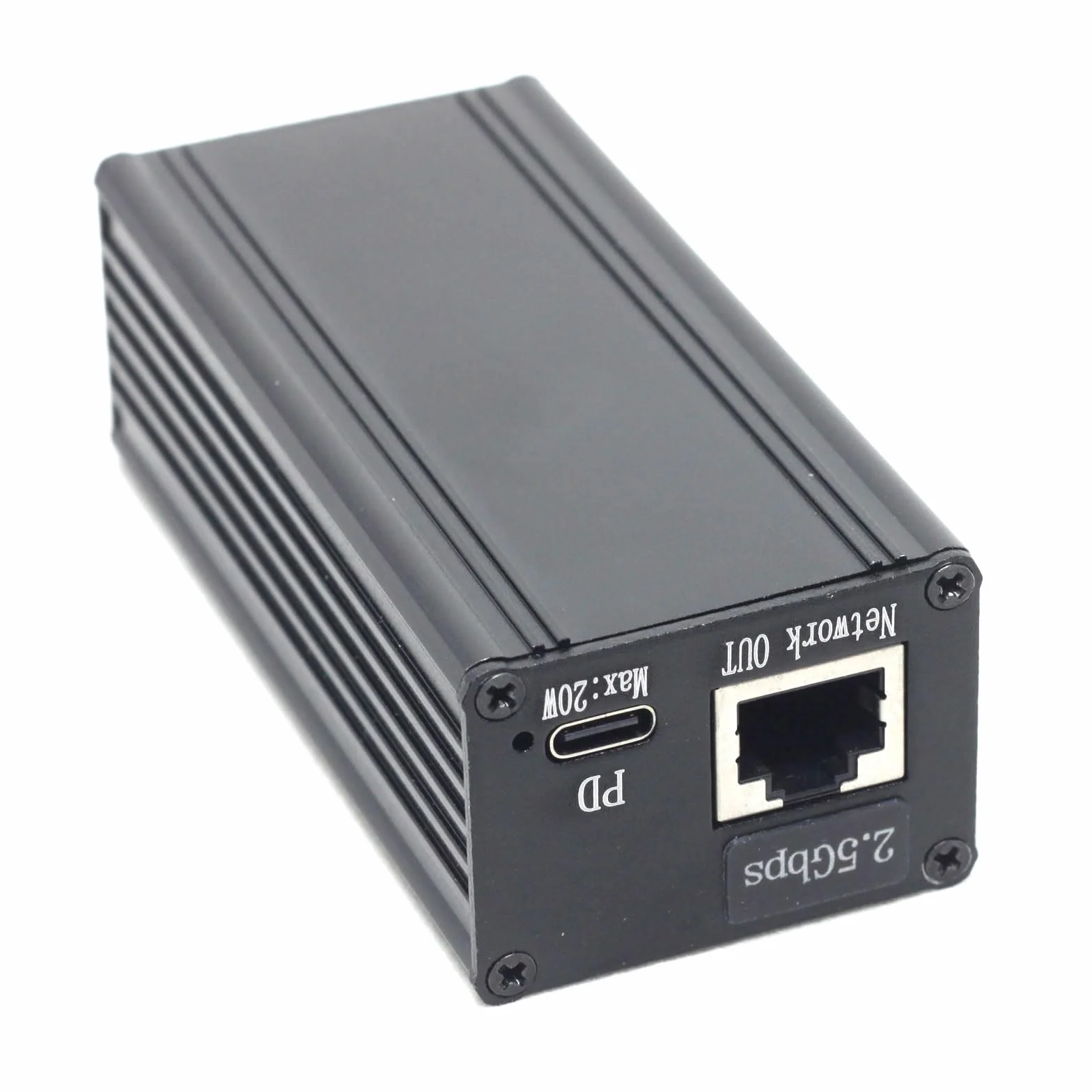 Rozdzielacz PoE 2,5 Gb/s adapter USB-C 20 W PD3.0 PPS QC 4+/3.0 802.3at