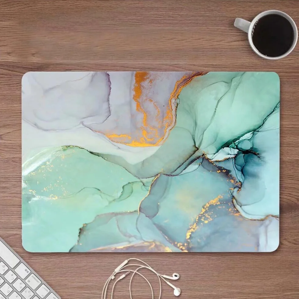 Etui kompatybilne z MacBook Air 34.5 cm z lat 2022, 2024, 2025, M4, A3240, M3, A3113, M2, A2681, z dotykowym identyfikatorem i wyświetlaczem Retina, gumowana, smukła, twarda obudowa ochronna do Air