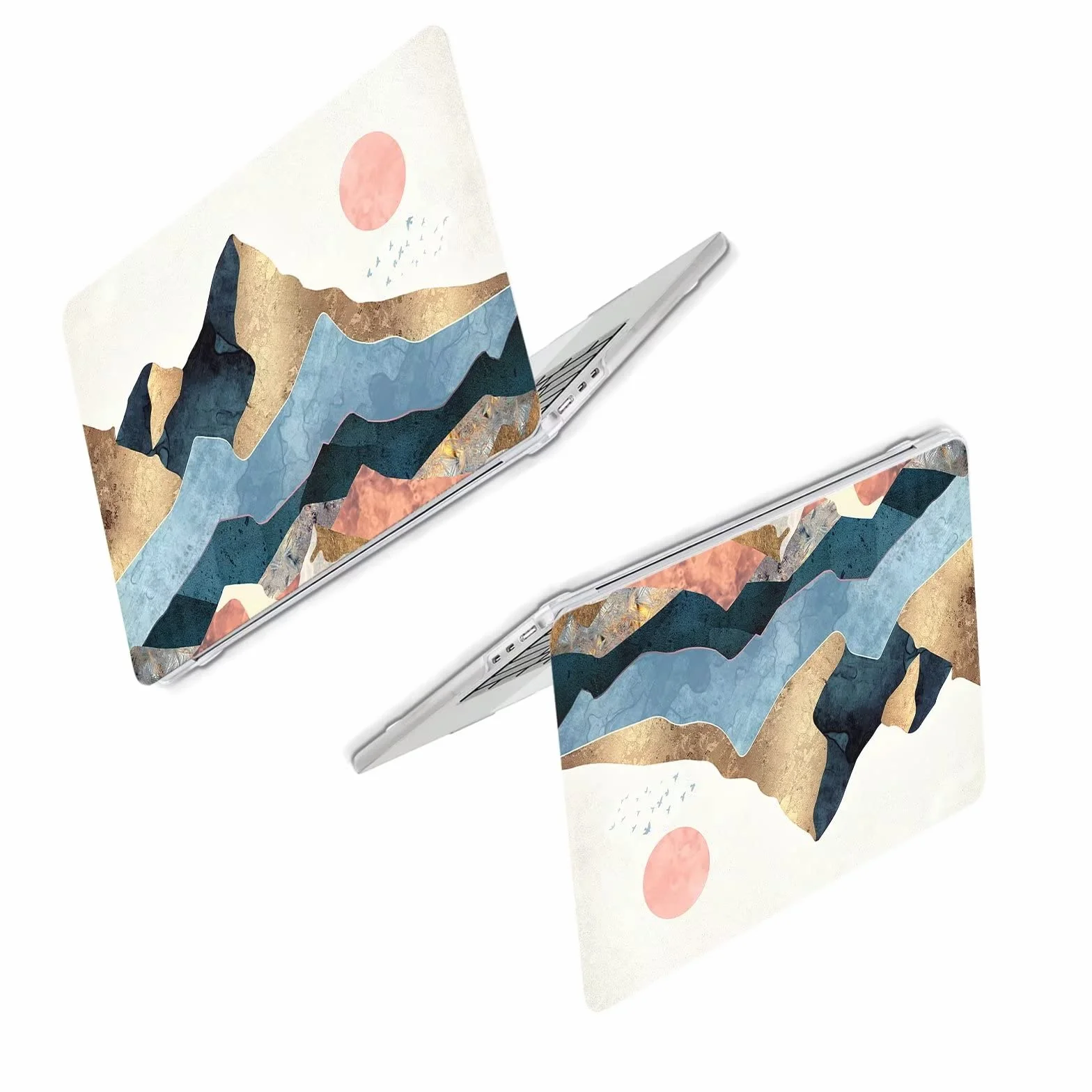 Etui do MacBook Air 13.6 2022 Etui MacBook Air M2 2022 A2681, etui ochronna twardego tworzywa sztucznego i osłona klawiatury do macbook air 13.6 - Góra