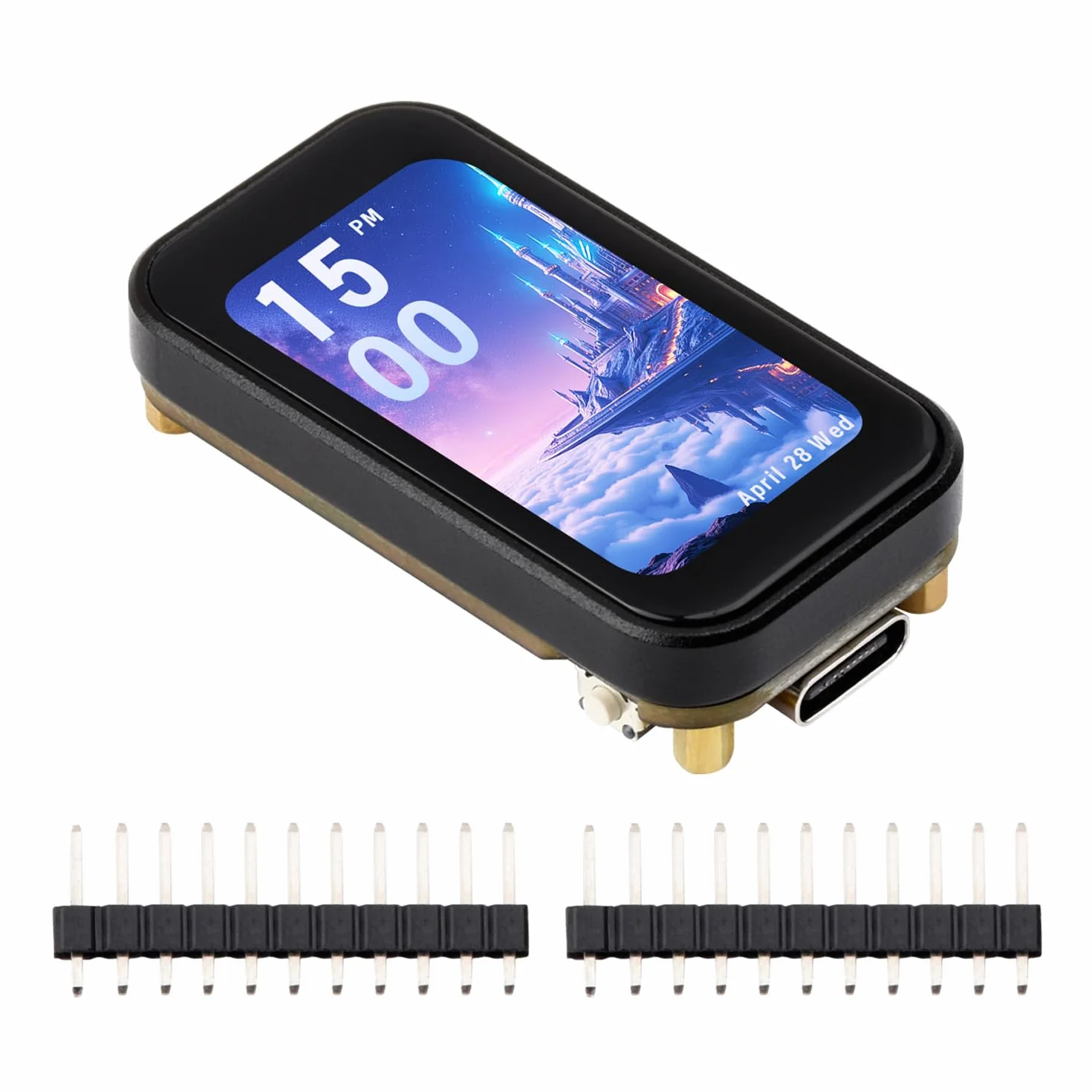 Waveshare ESP32-C6 1.47inch Touch Display Development Board(without pinheader), 172x320 Resolution, 262K Display Color, Supports Wi-Fi 6 / BLE 5, 160MHz RISC-V Processor