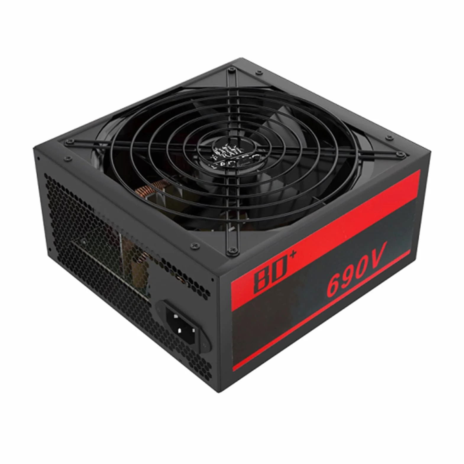 EZZON Zasilacz PC PSU znamionowy 500 W do obudowy komputera ATX Gaming 120mm wentylator 20/24PIN 12V źródło pulpitu
