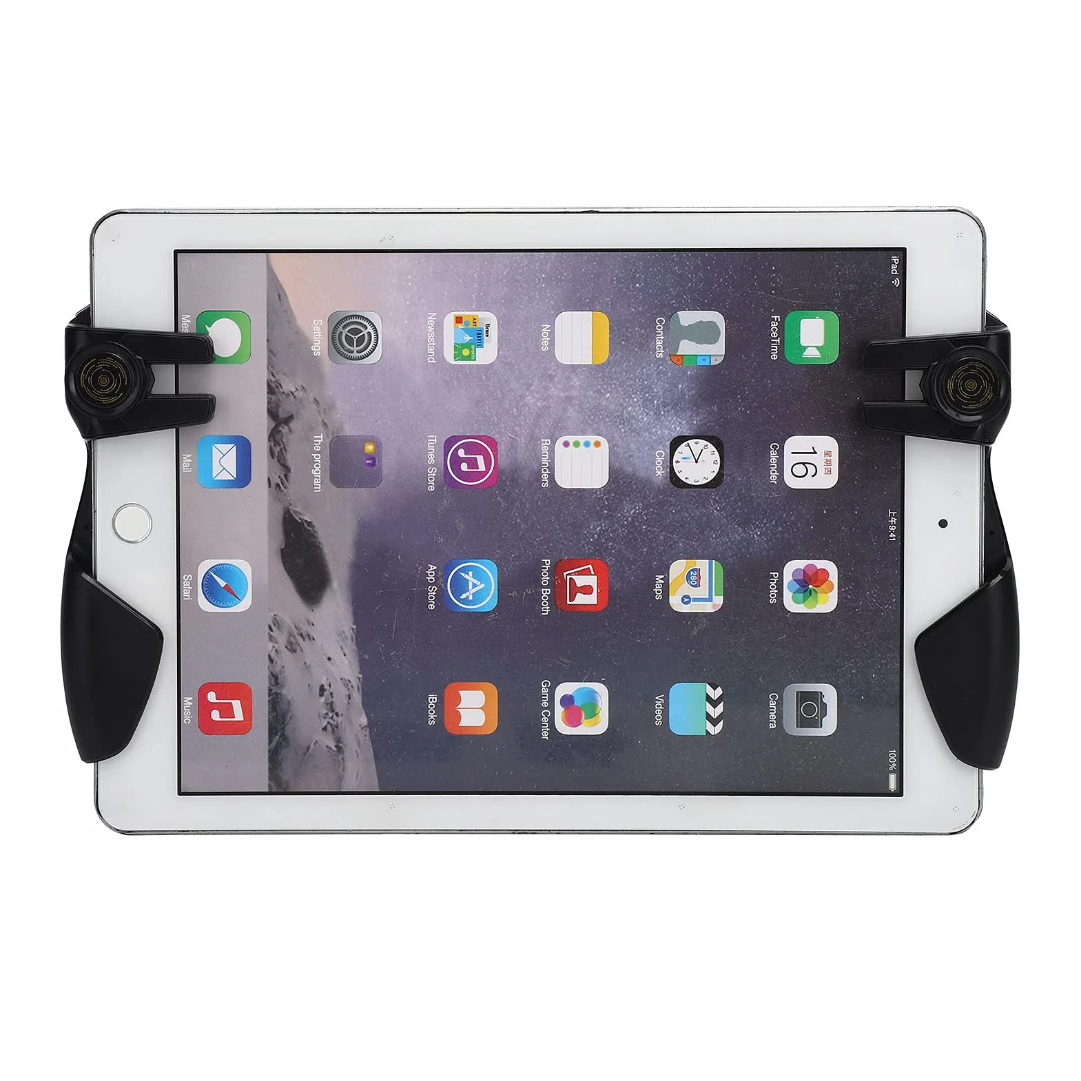 Tablet Game Joystick Trigger 4 Wyzwalacze Obsługa 6 Palcami Mobilny Uchwyt do Gier Kontroler Wysoka Czułość Ergonomiczny Gamepad Strzelanie Trigger dla Android/IOS Tabletu
