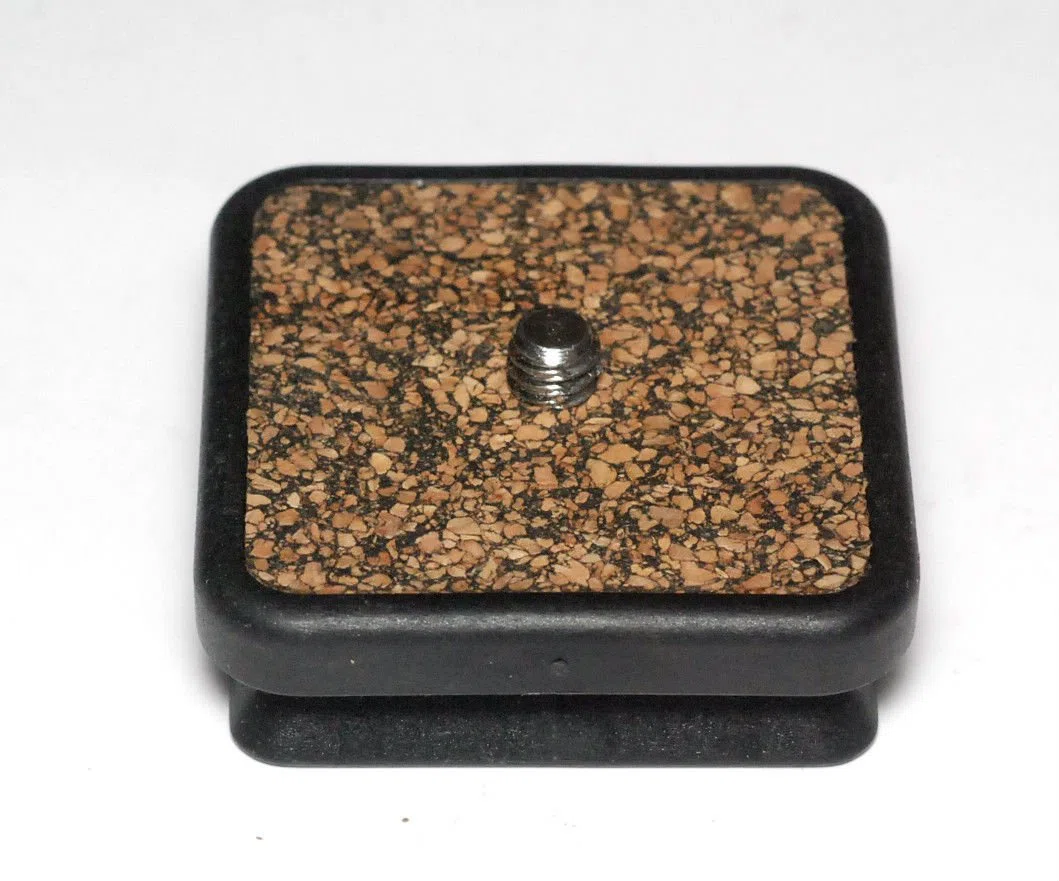 Cullmann PRIMAX PX658 płytka szybkozłączki ze śrubą przyłączeniową (do 350/370 M/380/390) czarna/korkowa, 45 mm