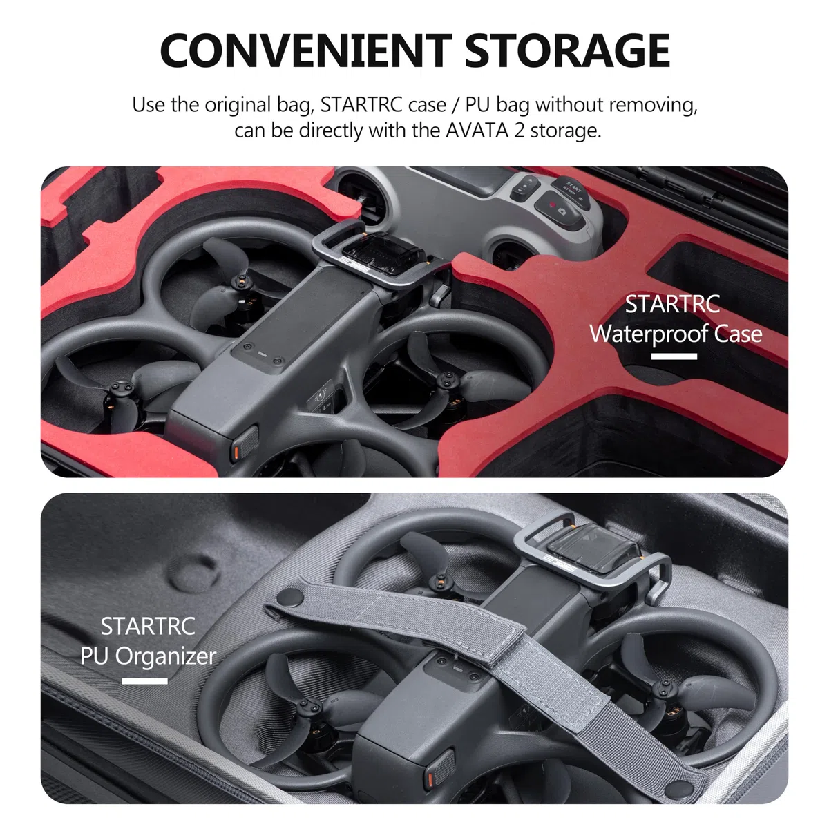 STARTRC Avata 2 Gimbal osłona zderzaka do DJI Avata 2 FPV akcesoria do drona obiektywu zderzak bezpieczeństwa PTZ Protect Bar kamera ze stopu aluminium ochrona antykolizyjna osłona