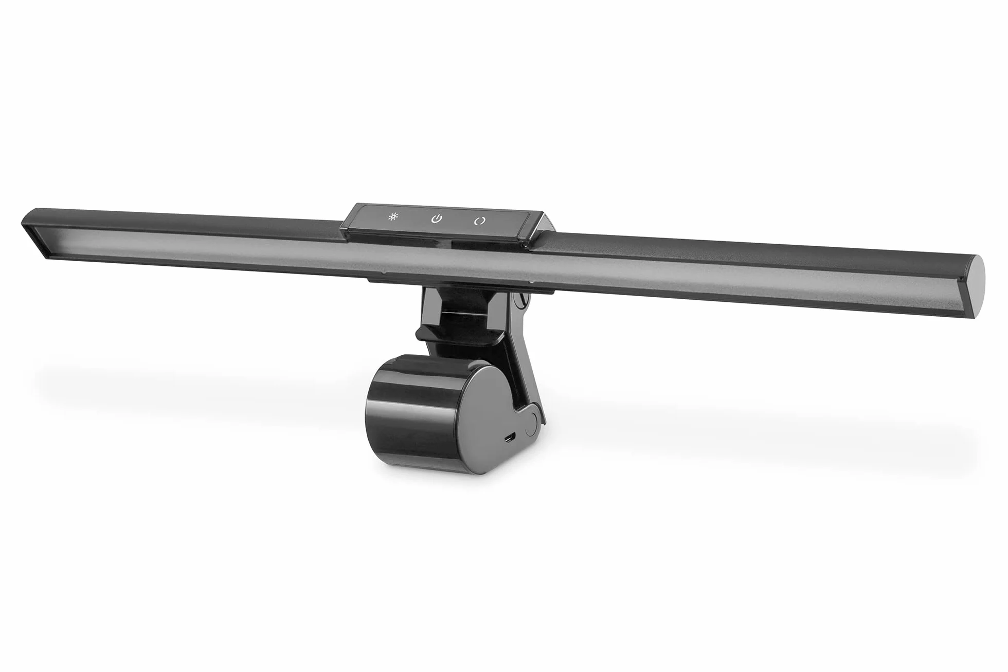 DIGITUS Lampka do monitora LED z mocowaniem zaciskowym - Możliwość ściemniania - 5 poziomów jasności - Regulowana temperatura barwowa - 250 lumenów - Lampa biurkowa - Lampa ekranowa - Czarny