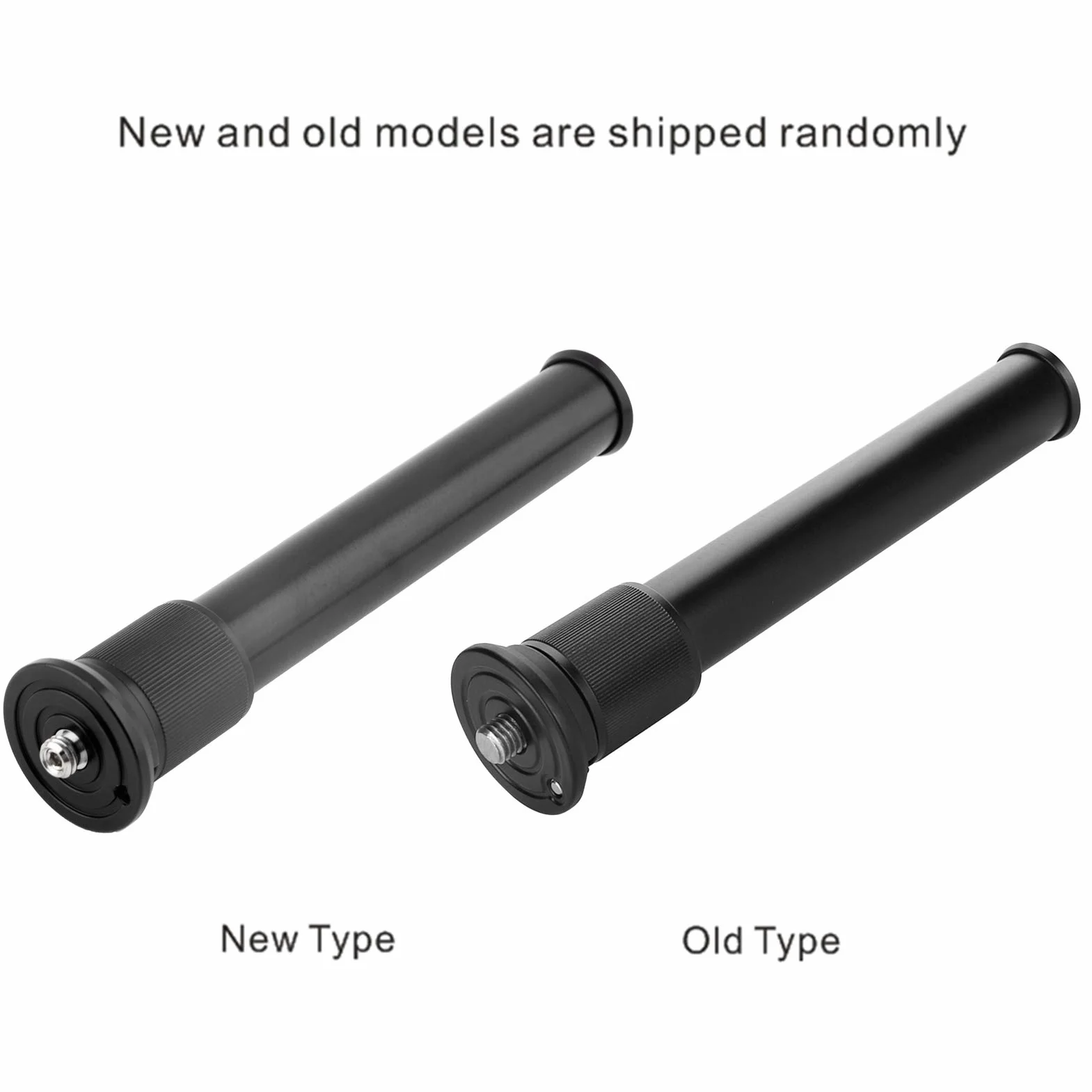 Uniwersalny regulowany teleskopowy monopod przedłużający z otworem na śrubę 3/20.3 cm do kamer statywy stabilizatory - lekki, trwały aluminiowy drążek przenośny