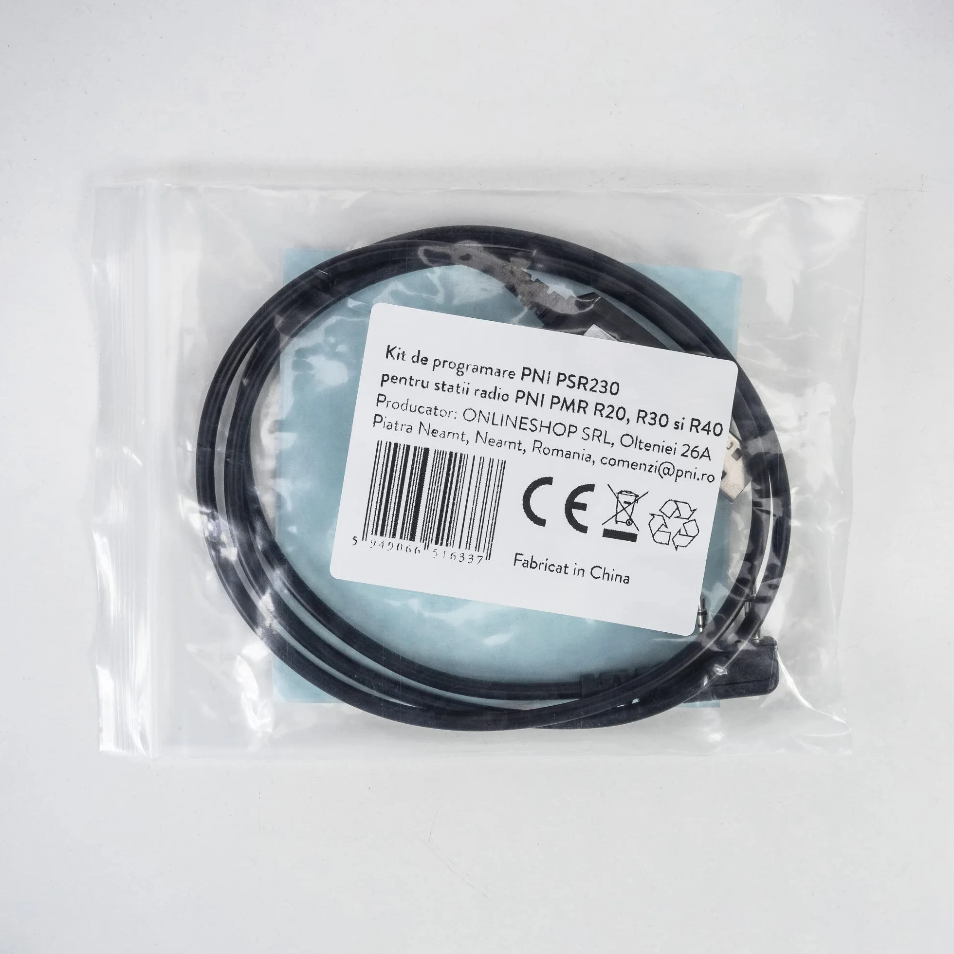 Kabel do programowania PNI PSR230 do stacji radiowych PNI PMR R20, R30 i R40